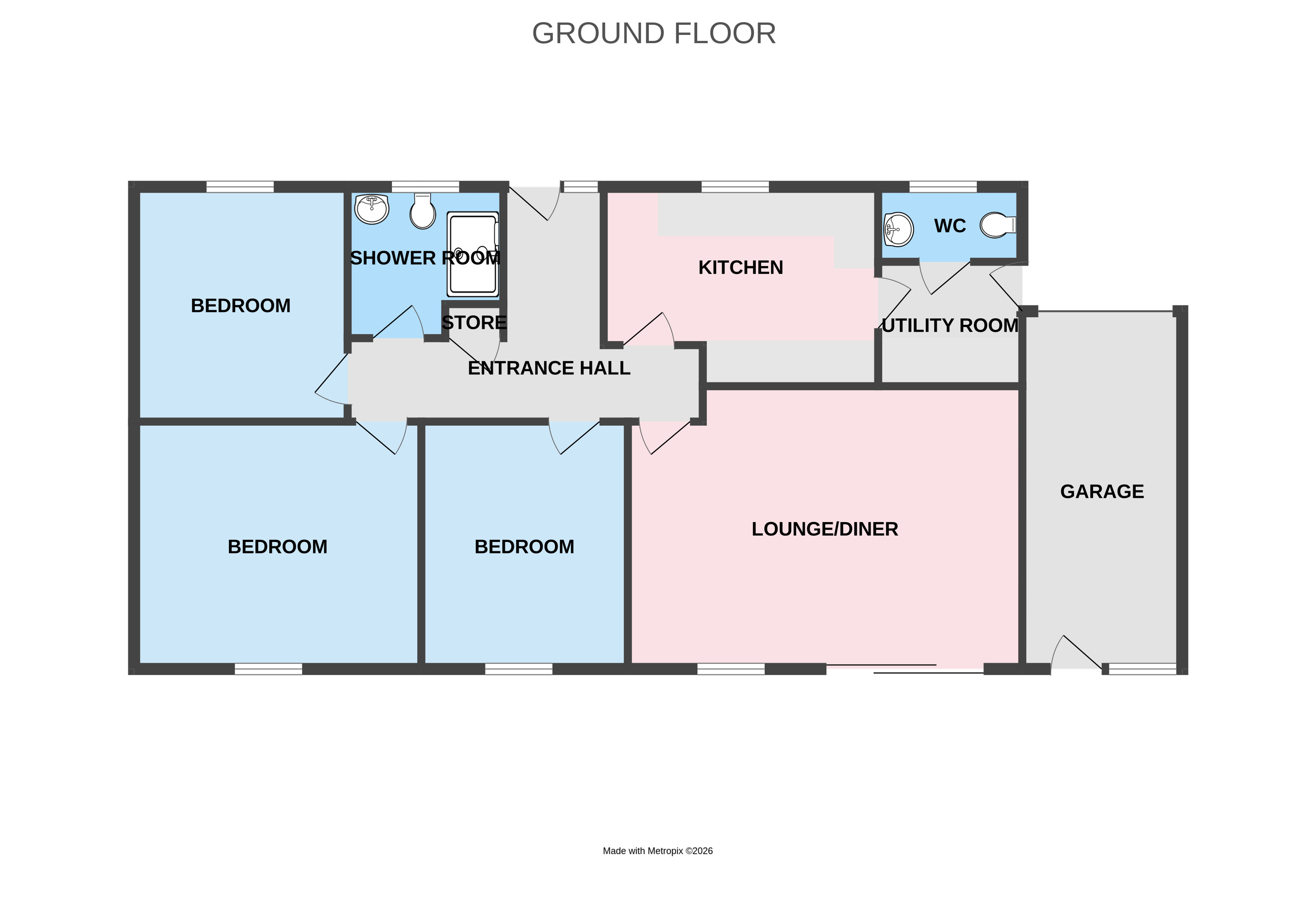 81, Haygate Road, Telford floorplan