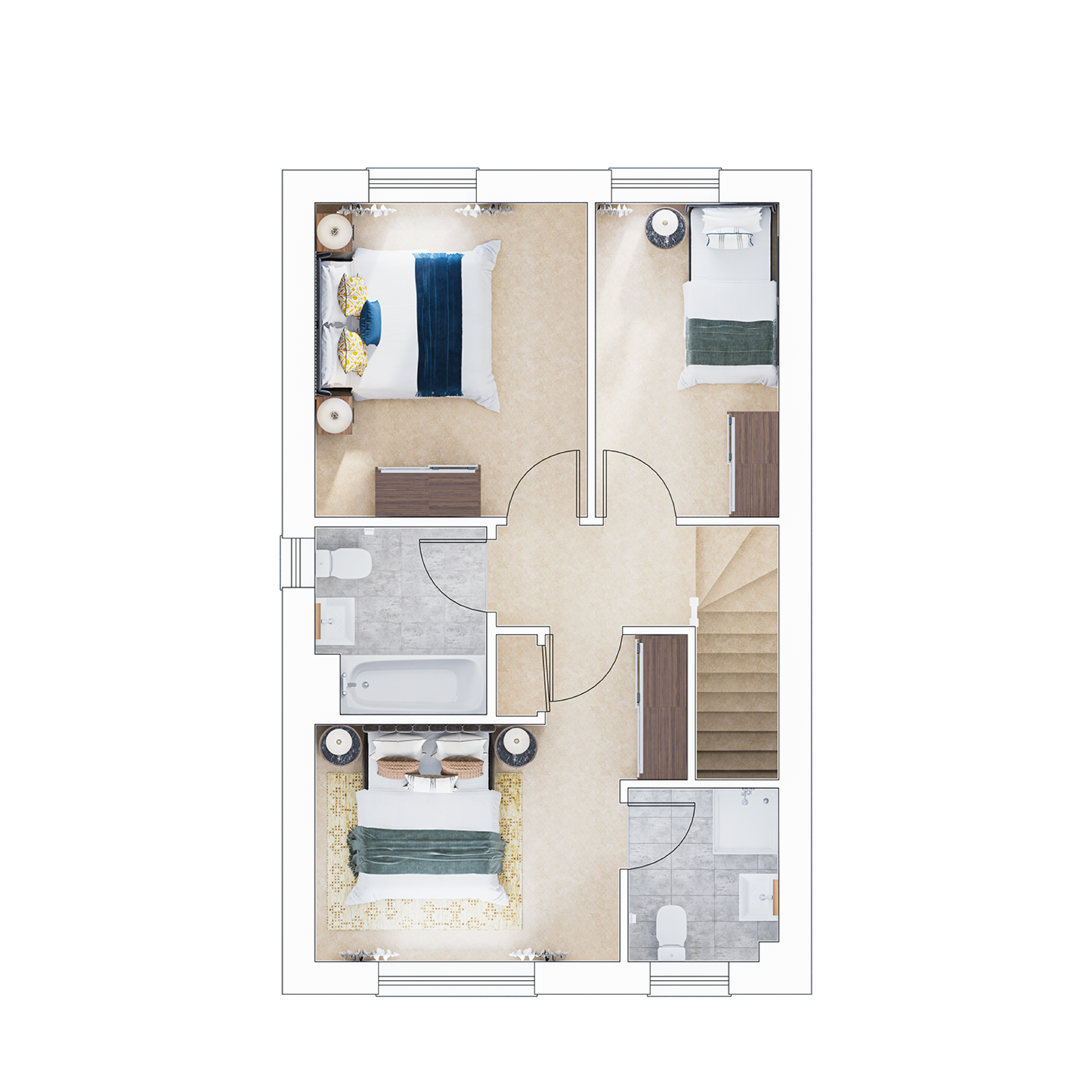 Plot 167, Furness Drive, Halifax floorplan