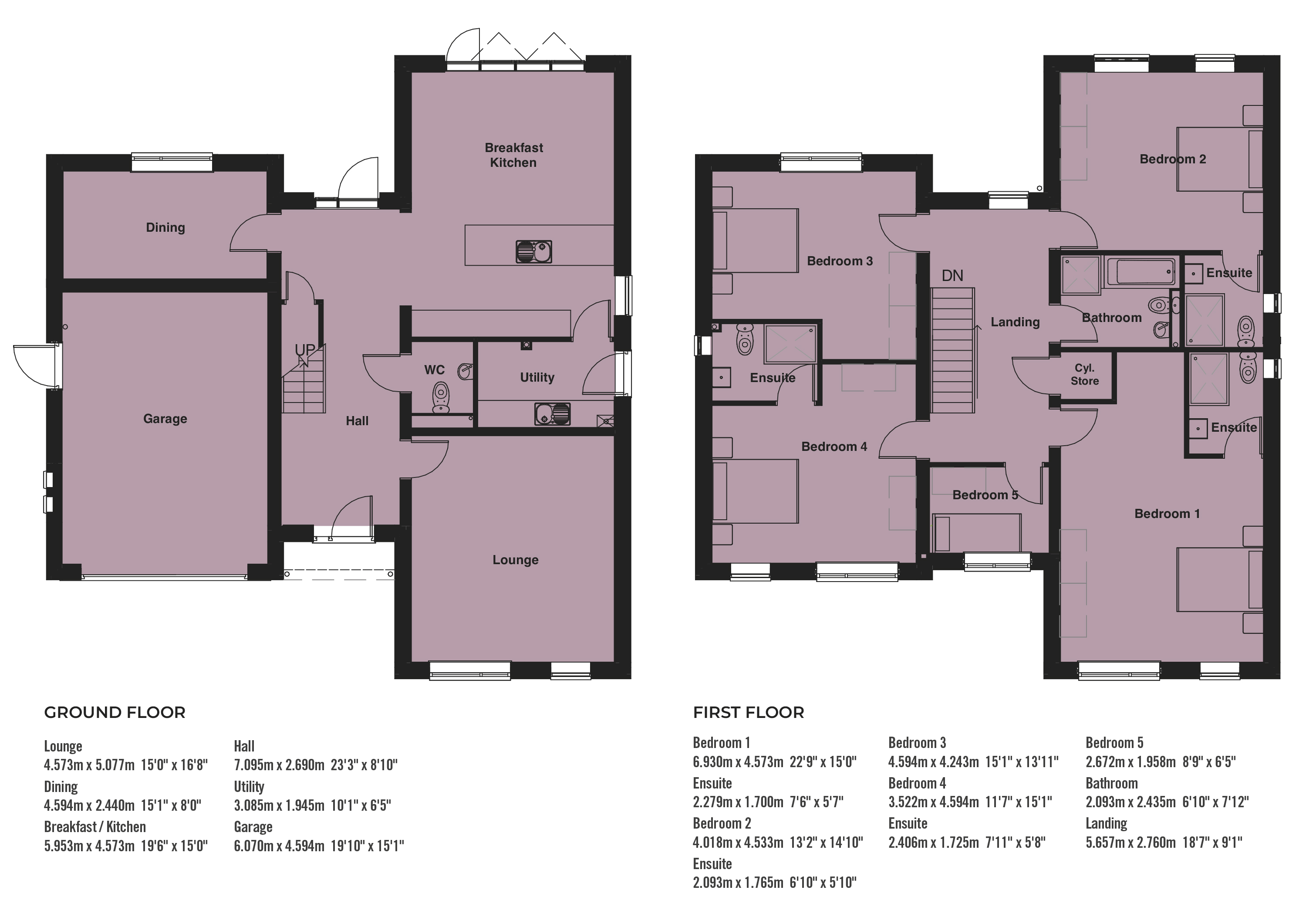 The Hilton,, Plot 51, High Leven floorplan