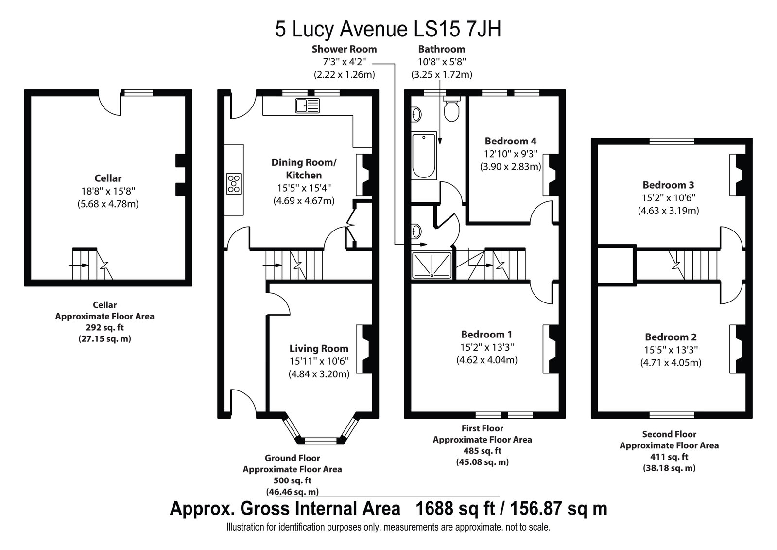 5, Lucy Avenue, Leeds floorplan