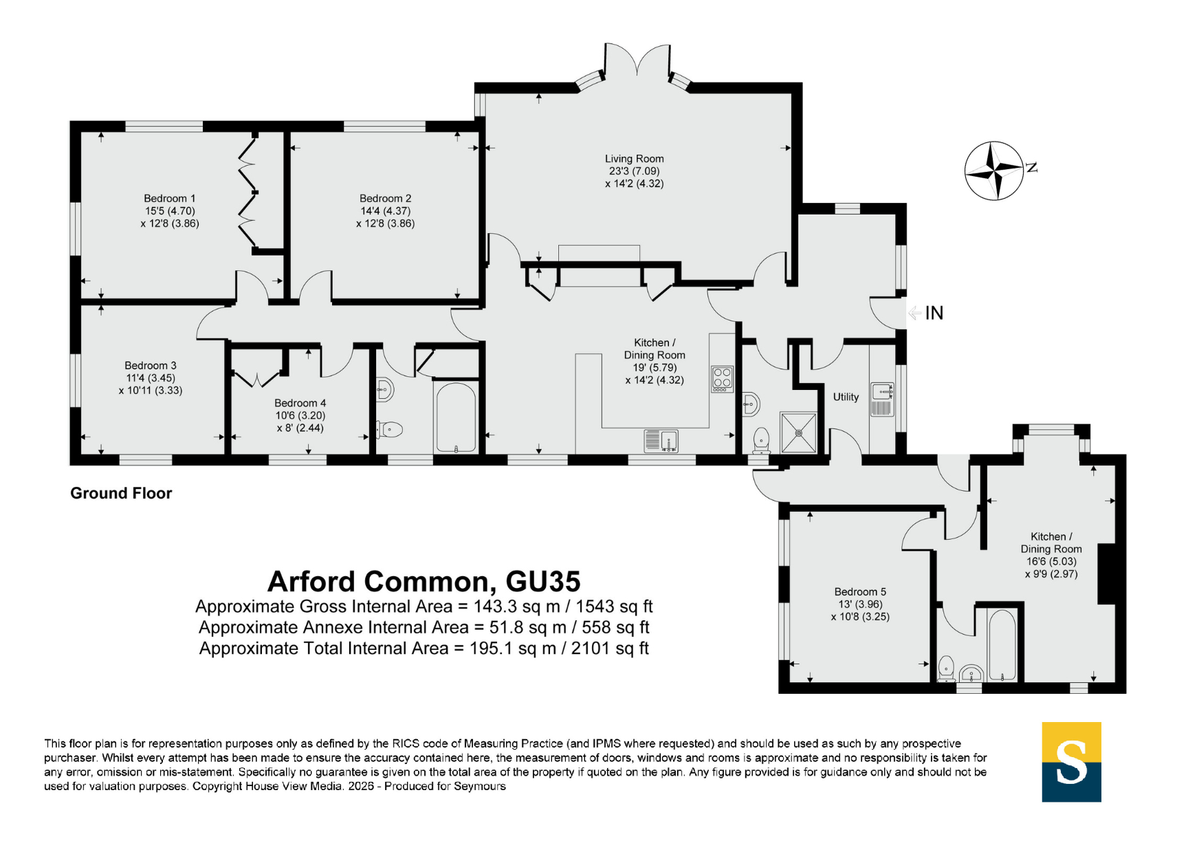 Sunset,, Arford Common, Bordon floorplan