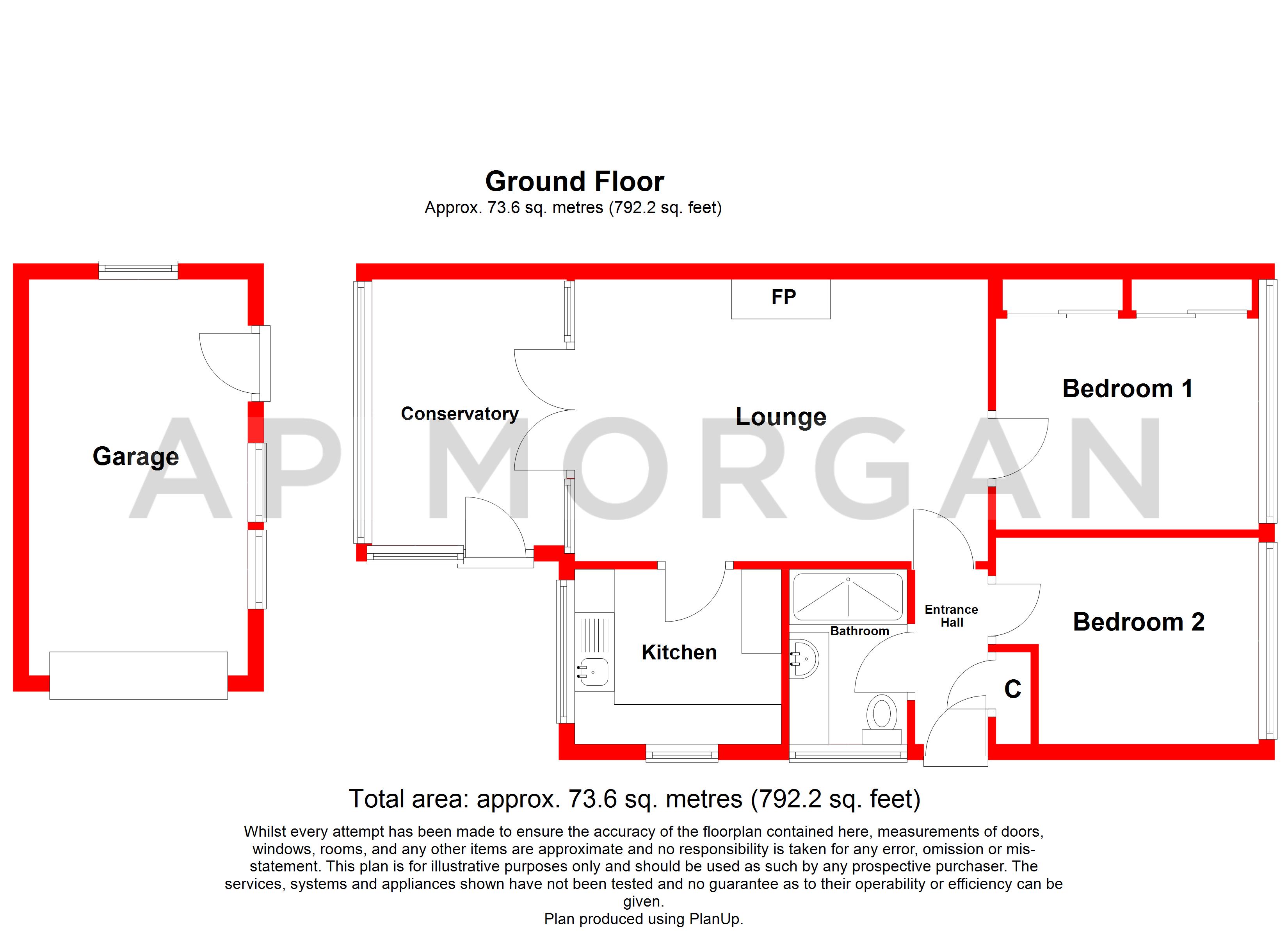 12, Mitchell Road, West Midlands floorplan