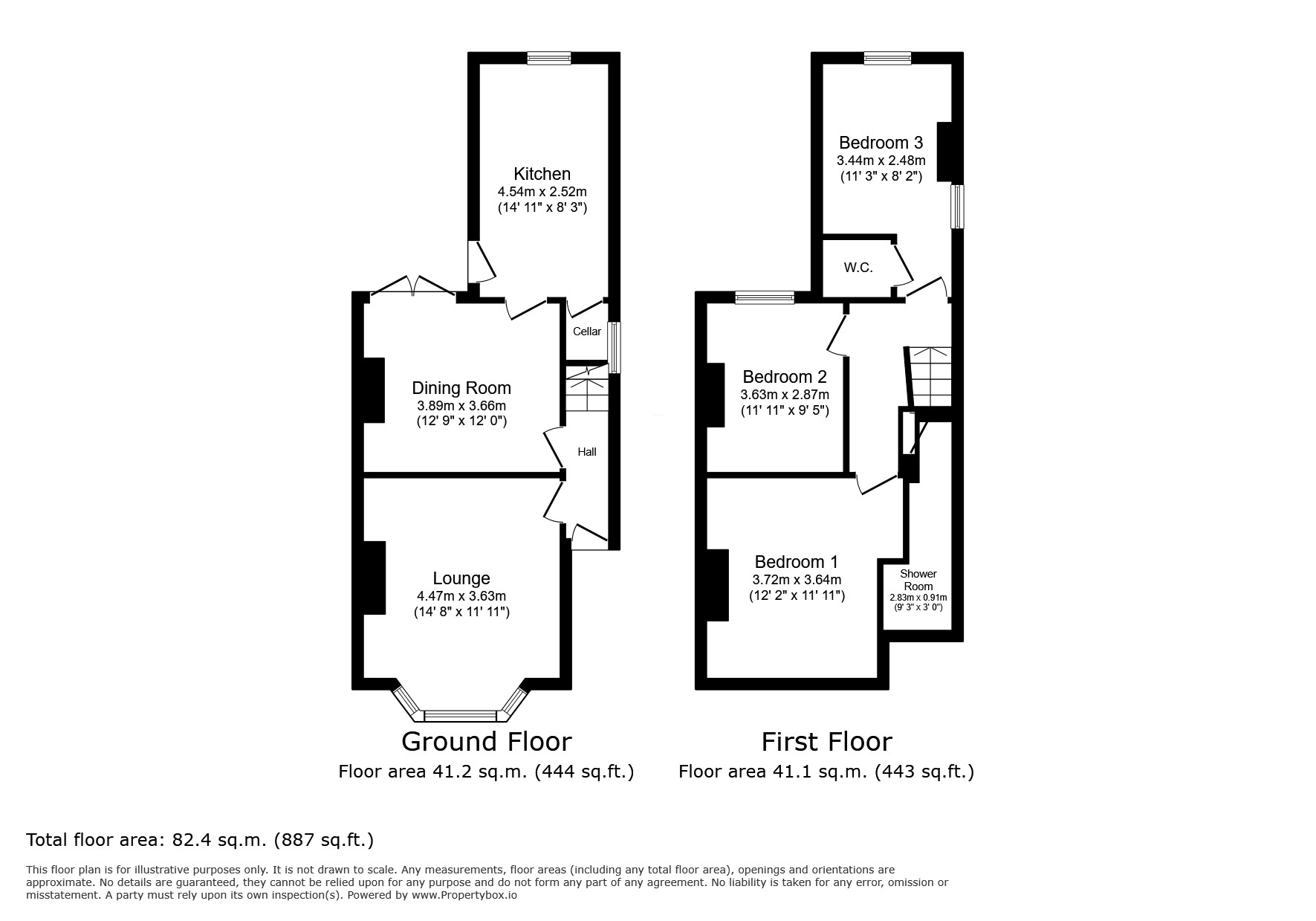 22, Elm Avenue, Nottingham floorplan