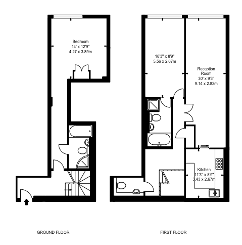 Young Street, London floorplan