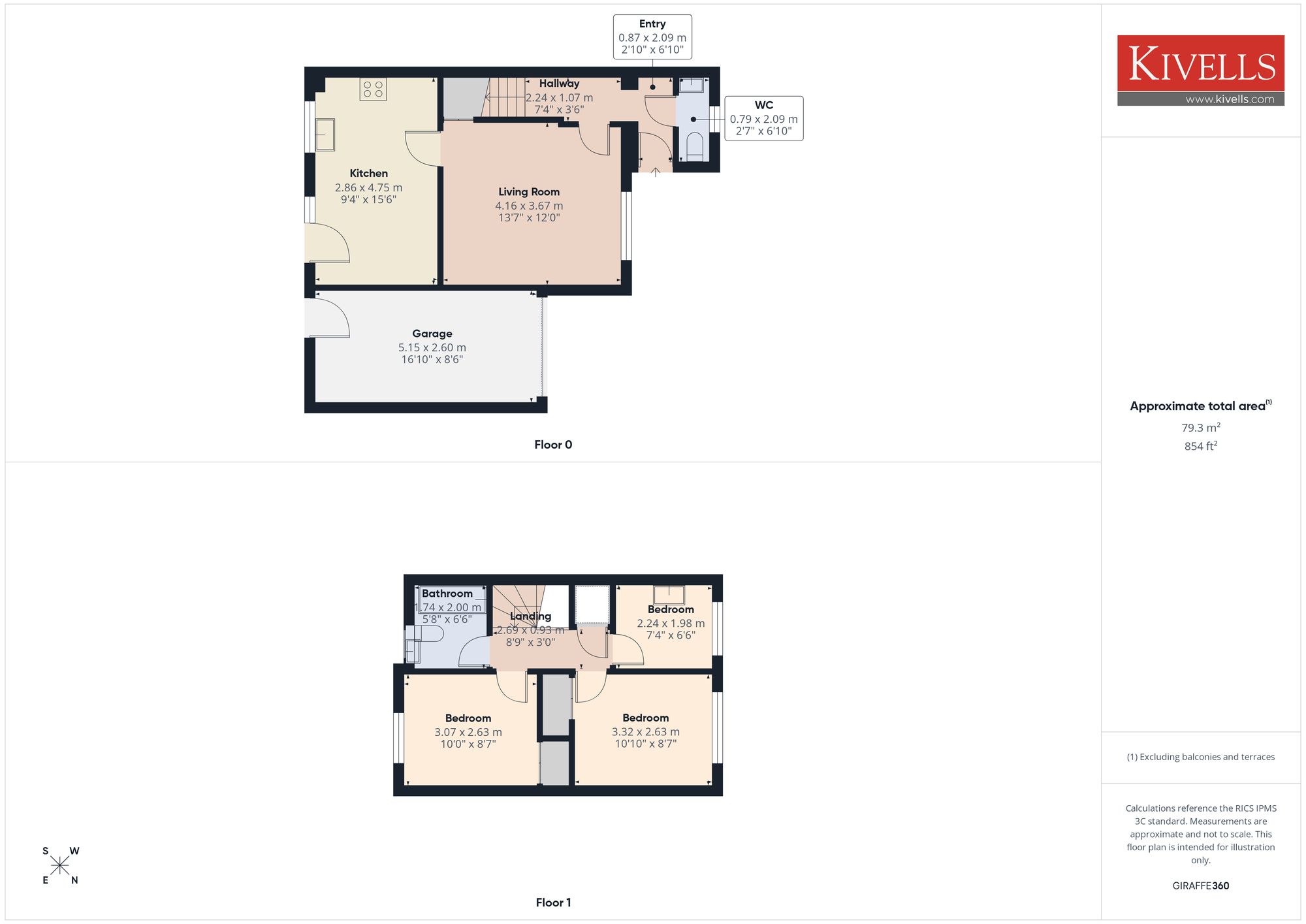 3 Tollgate Close, Liskeard floorplan