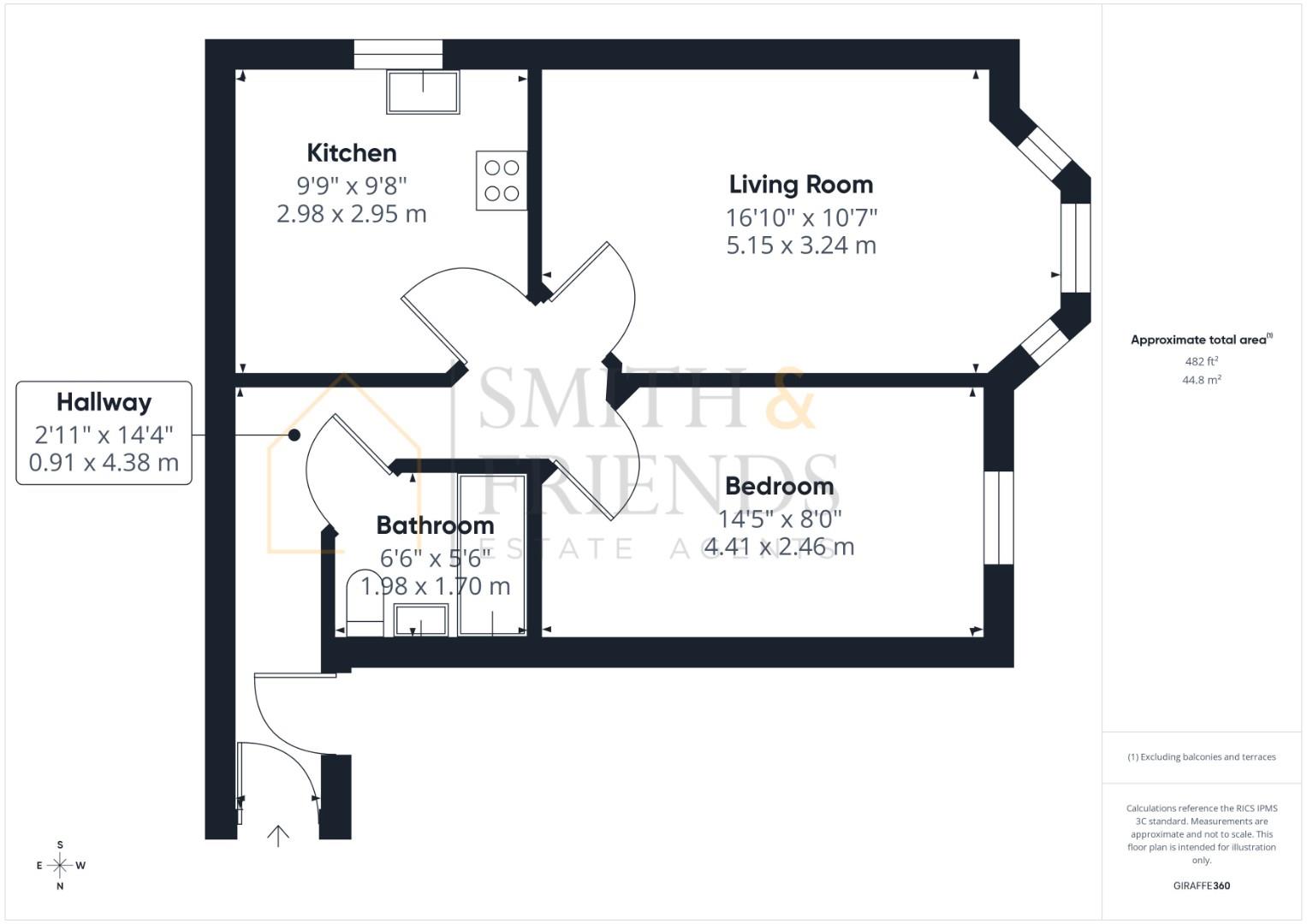 56, Cunningham Court, Stockton-On-Tees floorplan