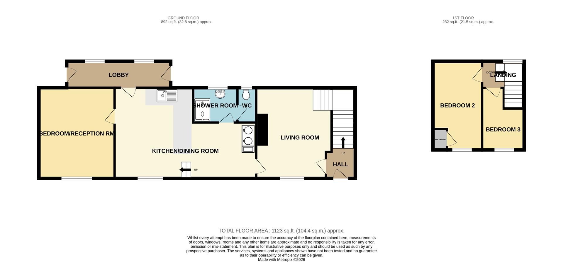Croesyceiliog Fach Cottage, Croesyceiliog, Carmarthen floorplan