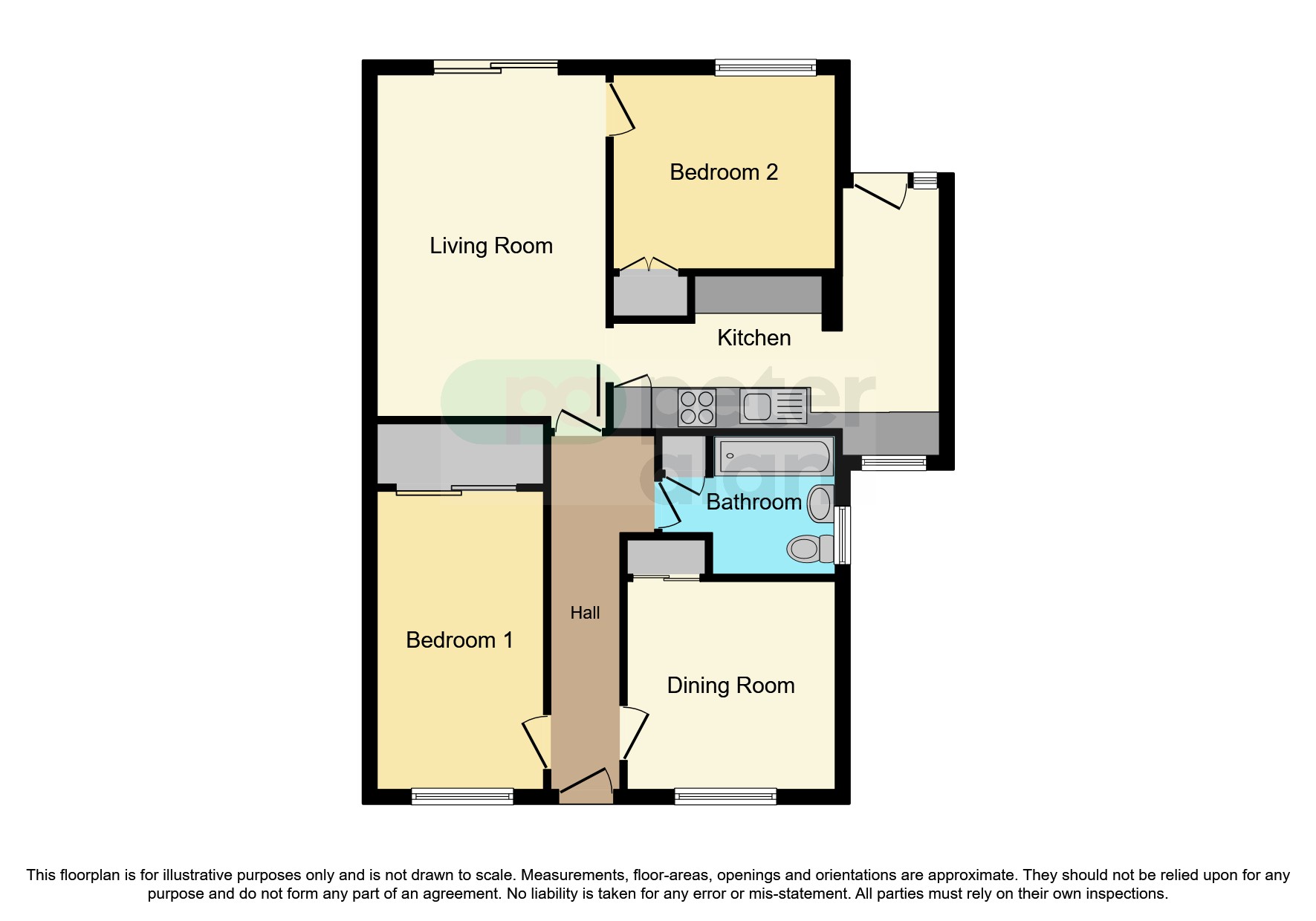 Brython Drive, St. Mellons, Cardiff CF3, 3 bedroom detached bungalow