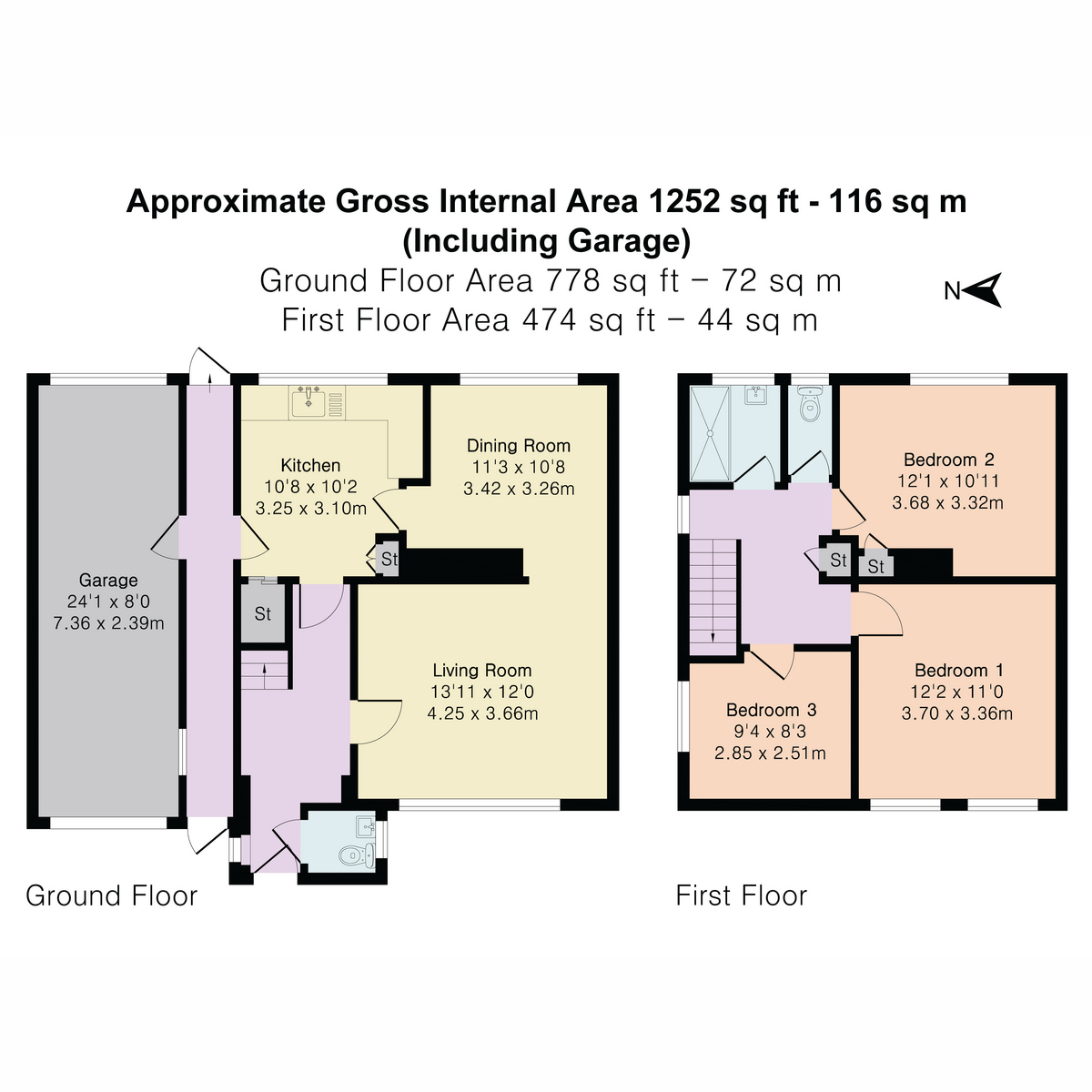 39, Hilltop Road, Reading floorplan