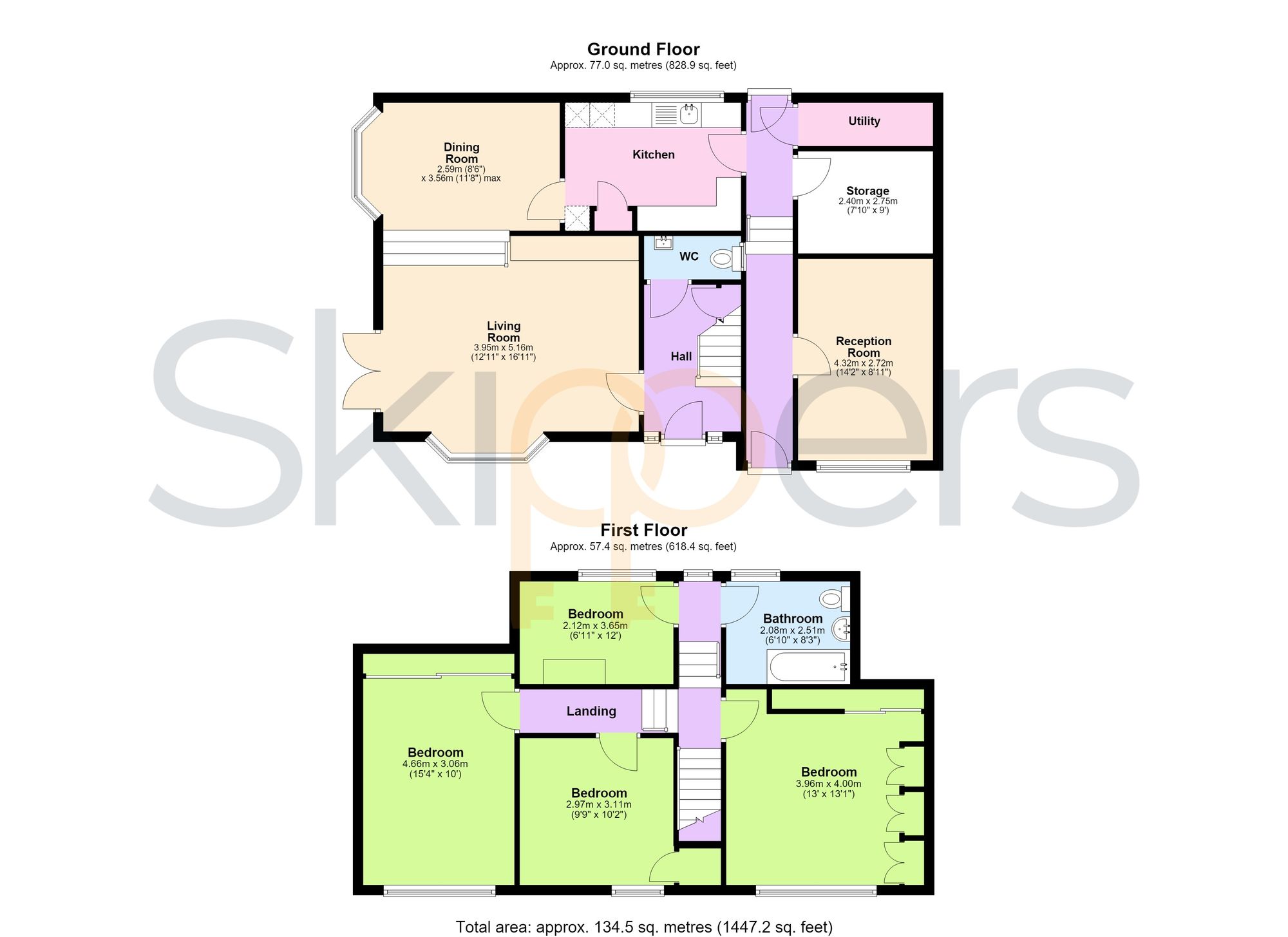61 Radnor Cliff, Folkestone floorplan