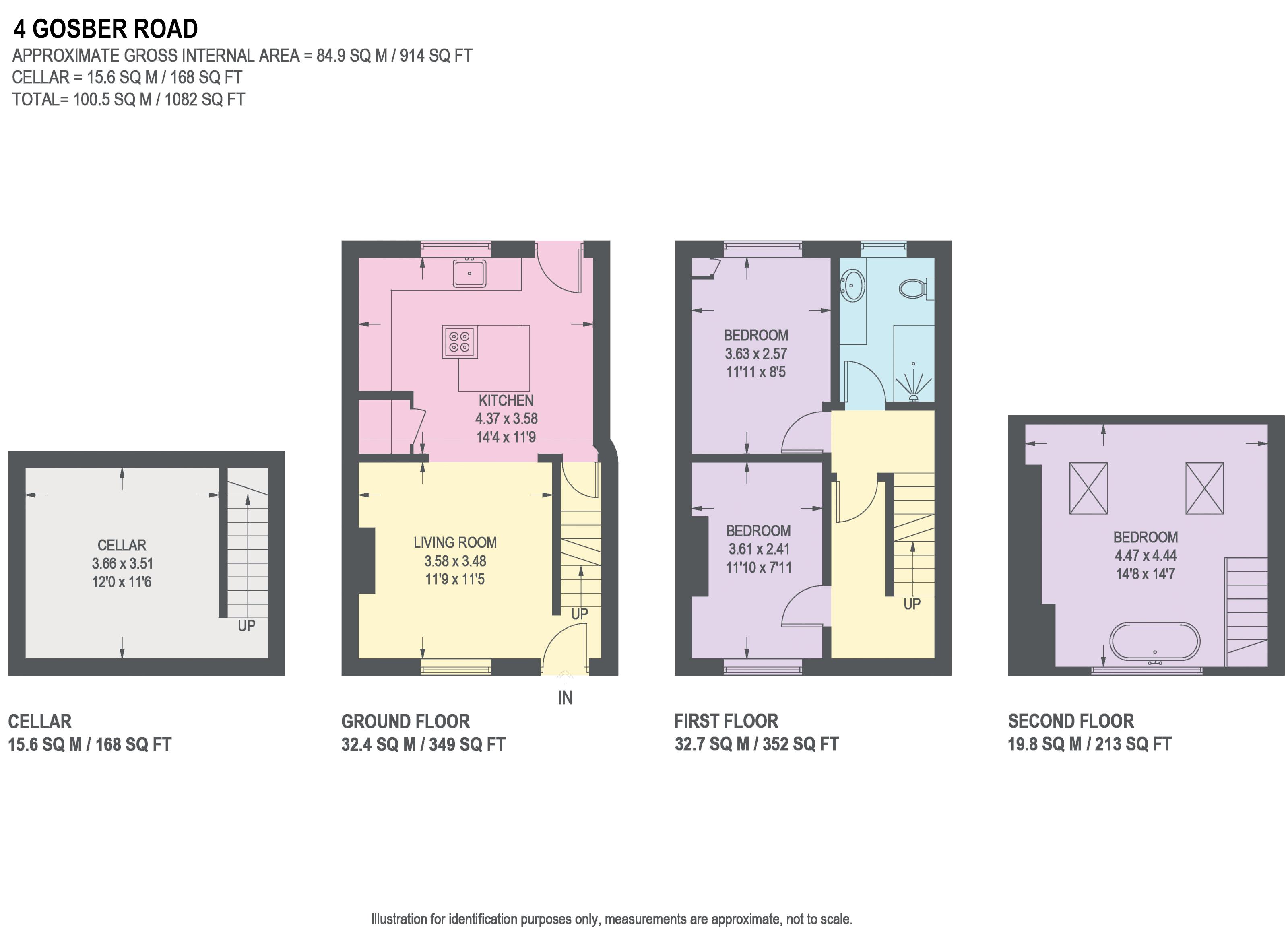 4, Gosber Road, Sheffield floorplan