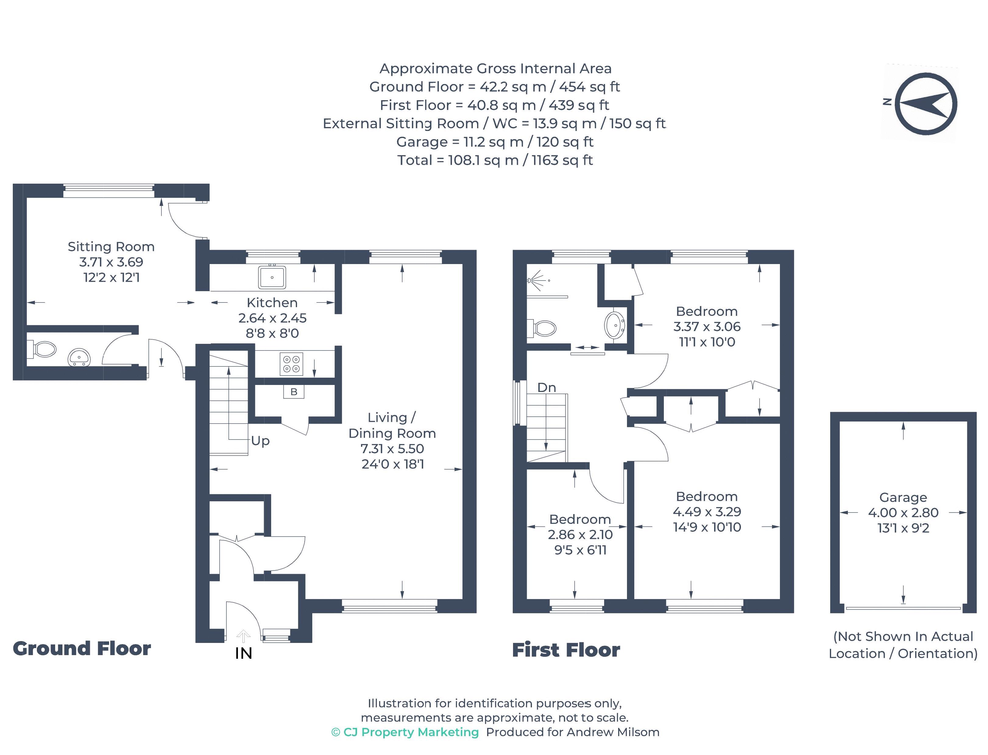 104, Broom Hill, Cookham floorplan