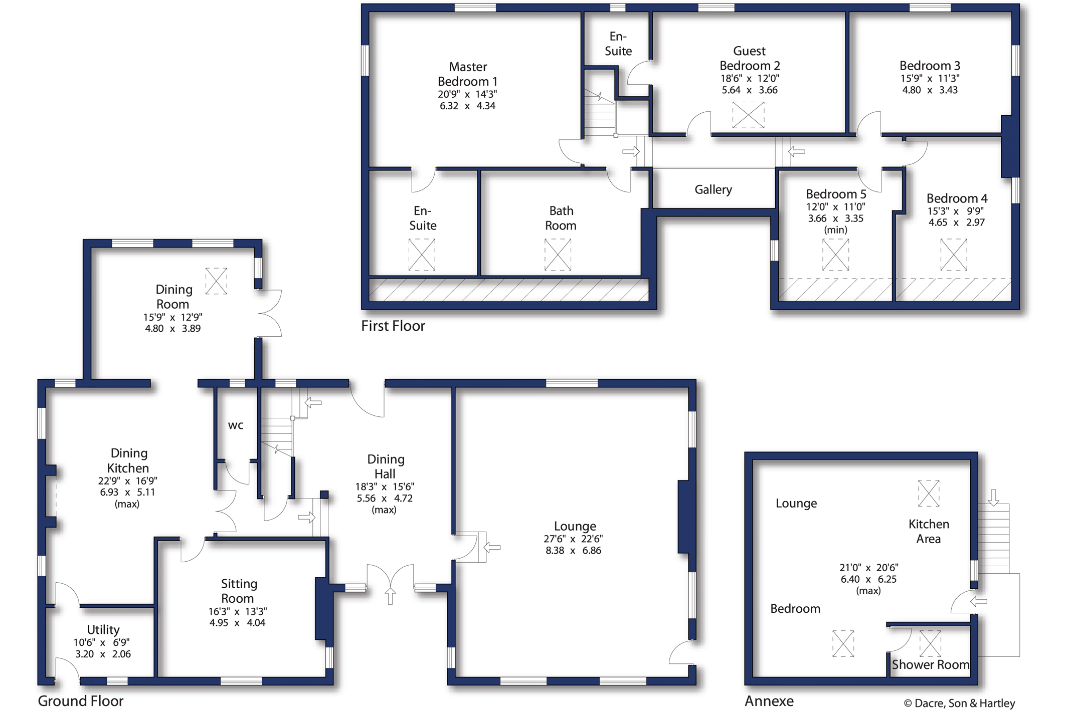 Springfield Barn,, West Morton, West Yorkshire floorplan