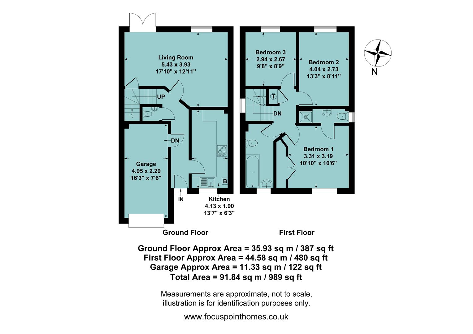 32, Waterloo Drive, Banbury floorplan
