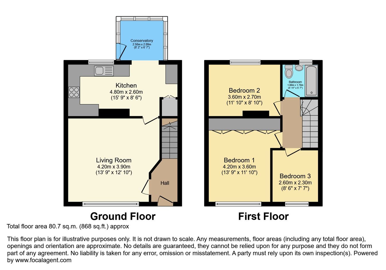 60, Ringway Road, Manchester floorplan