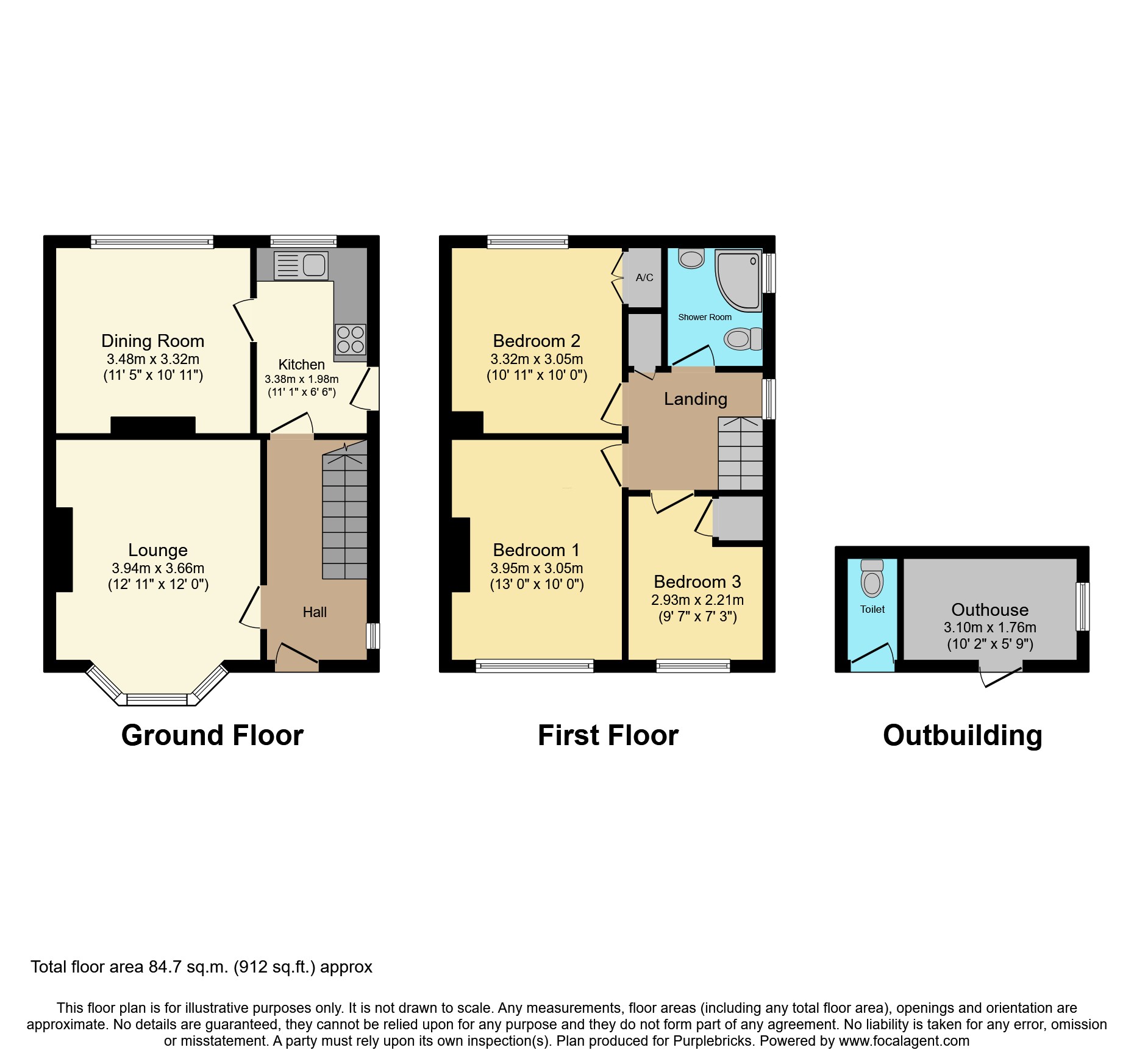 32, Norman Avenue, Stoke-on-trent floorplan