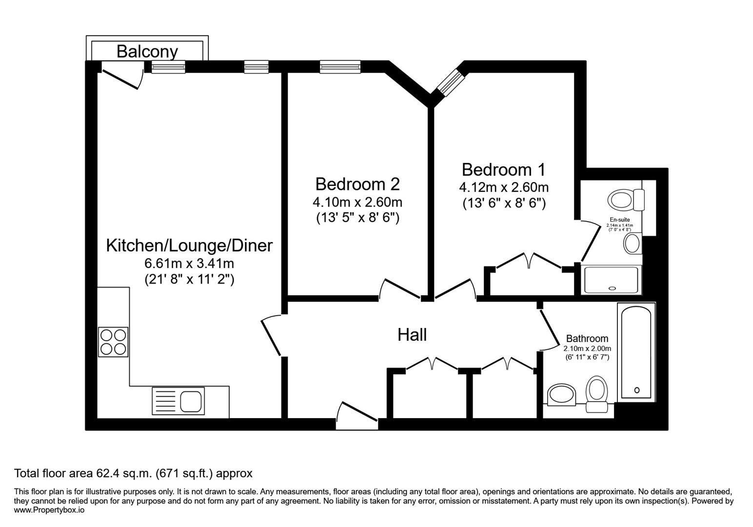 29 Queen Anne House, Admiralty Road, Portsmouth floorplan