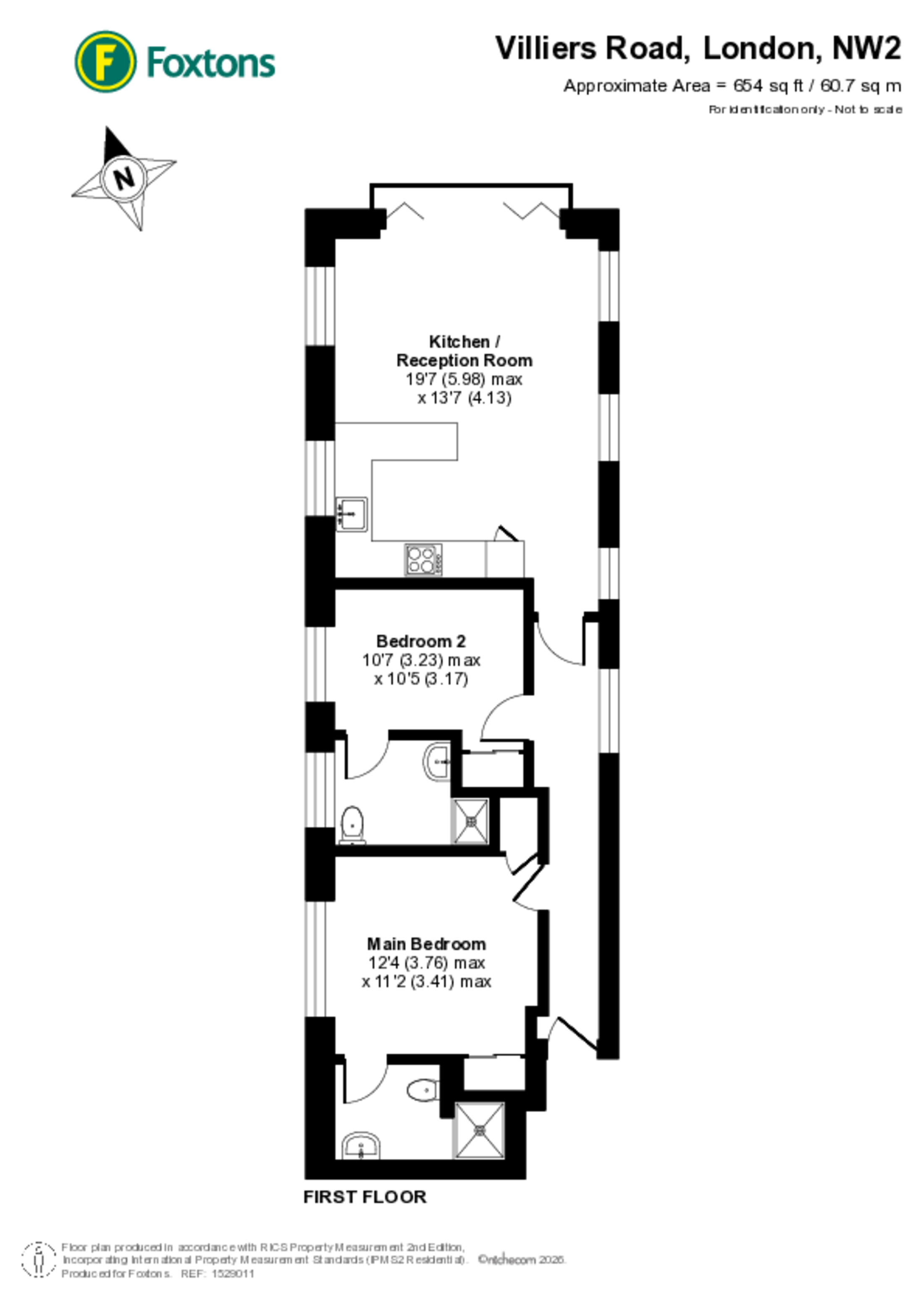 Villiers Road, Dollis Hill floorplan