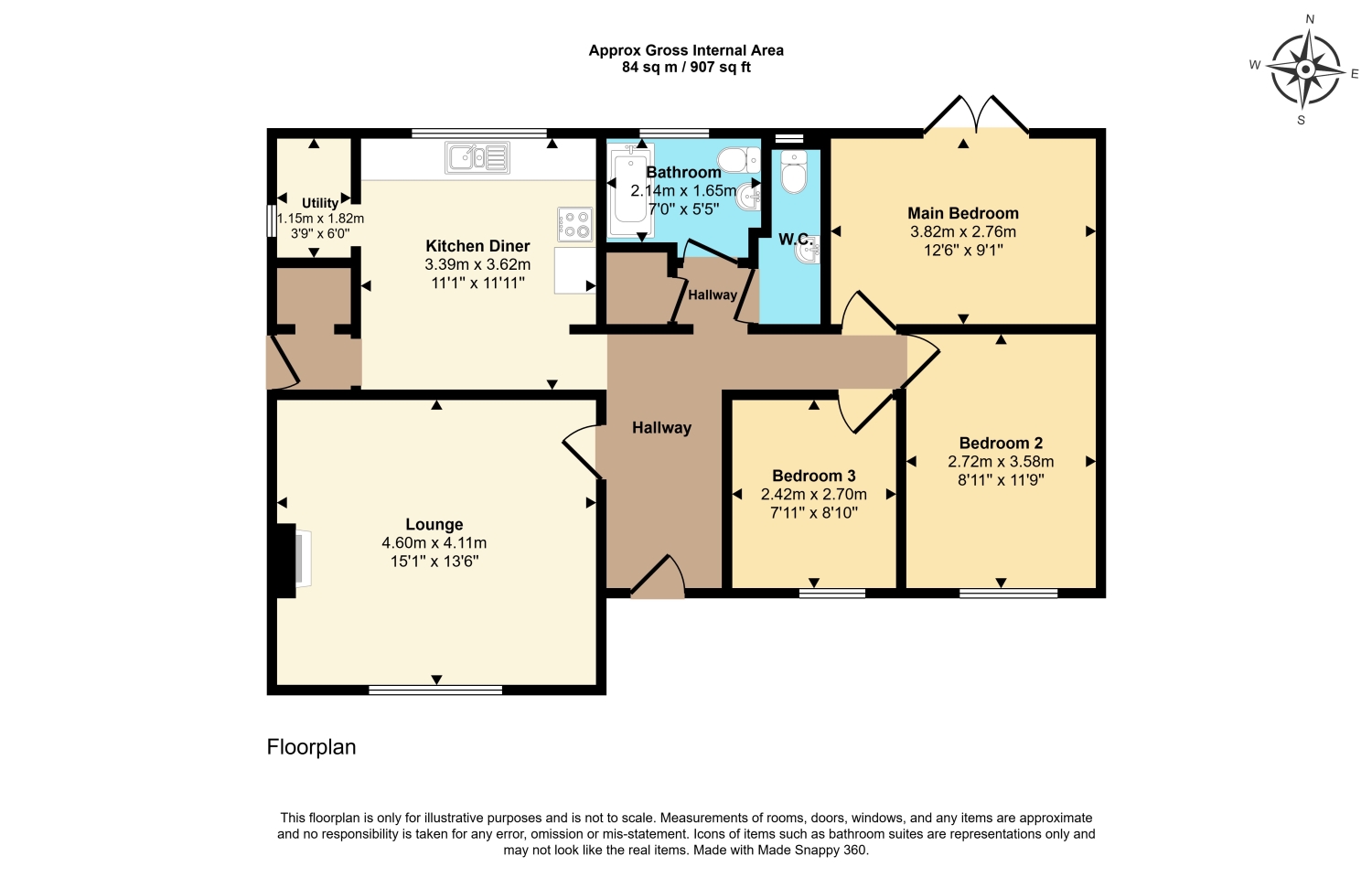 The Anchorage, Burford Road, Witney floorplan