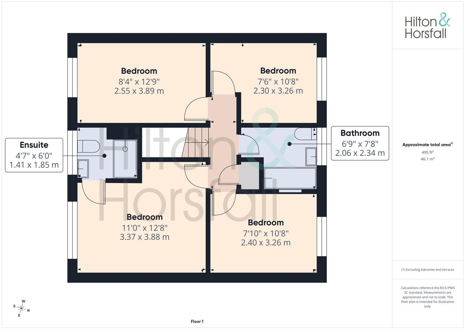 25, The Moorings, Burnley floorplan