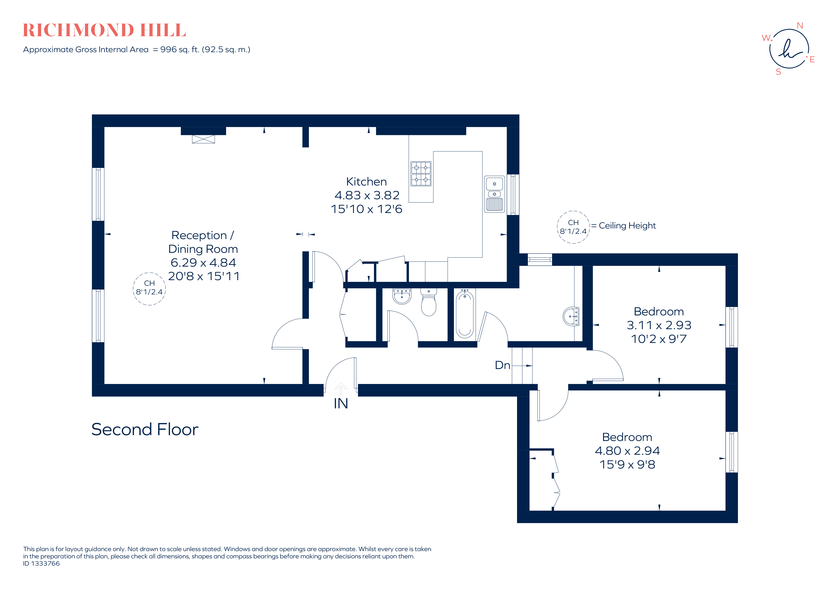 106D, Richmond Hill, Richmond floorplan