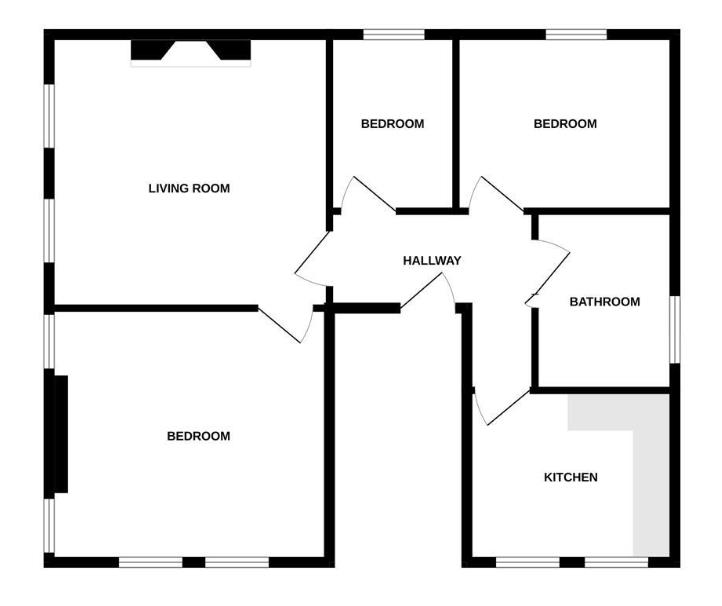Flat 2, 11, Priory Avenue, Hastings floorplan