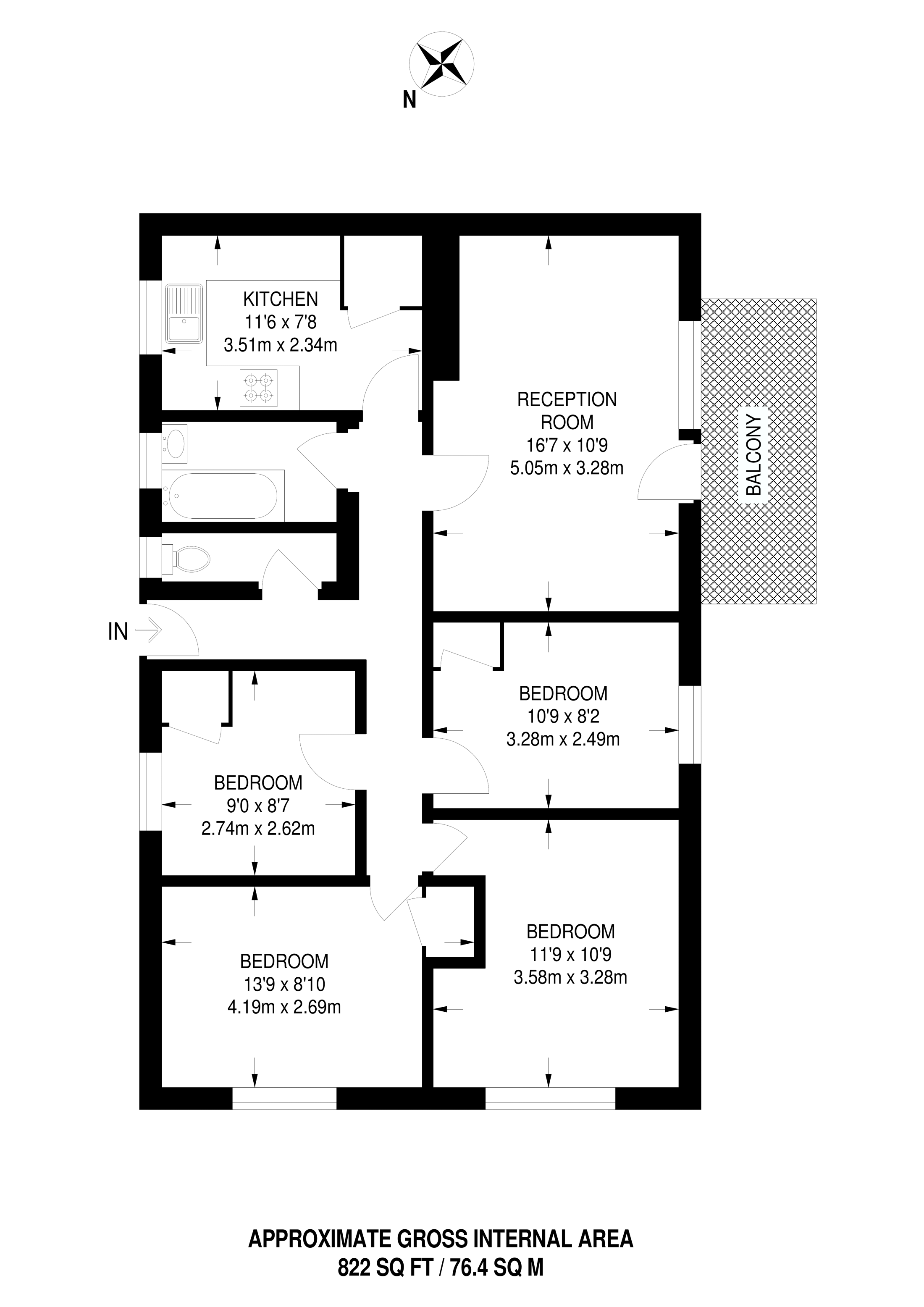 4 Bedrooms Flat for sale in Mortimer Crescent, Kilburn NW6