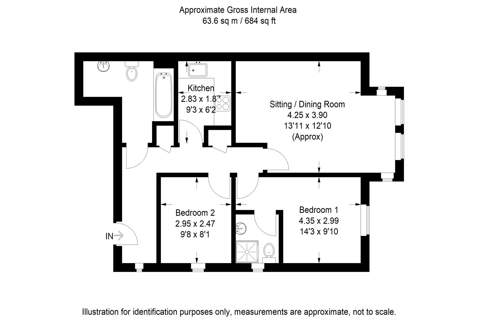 2 Bedrooms Flat for sale in Cannon Gate, Slough SL2