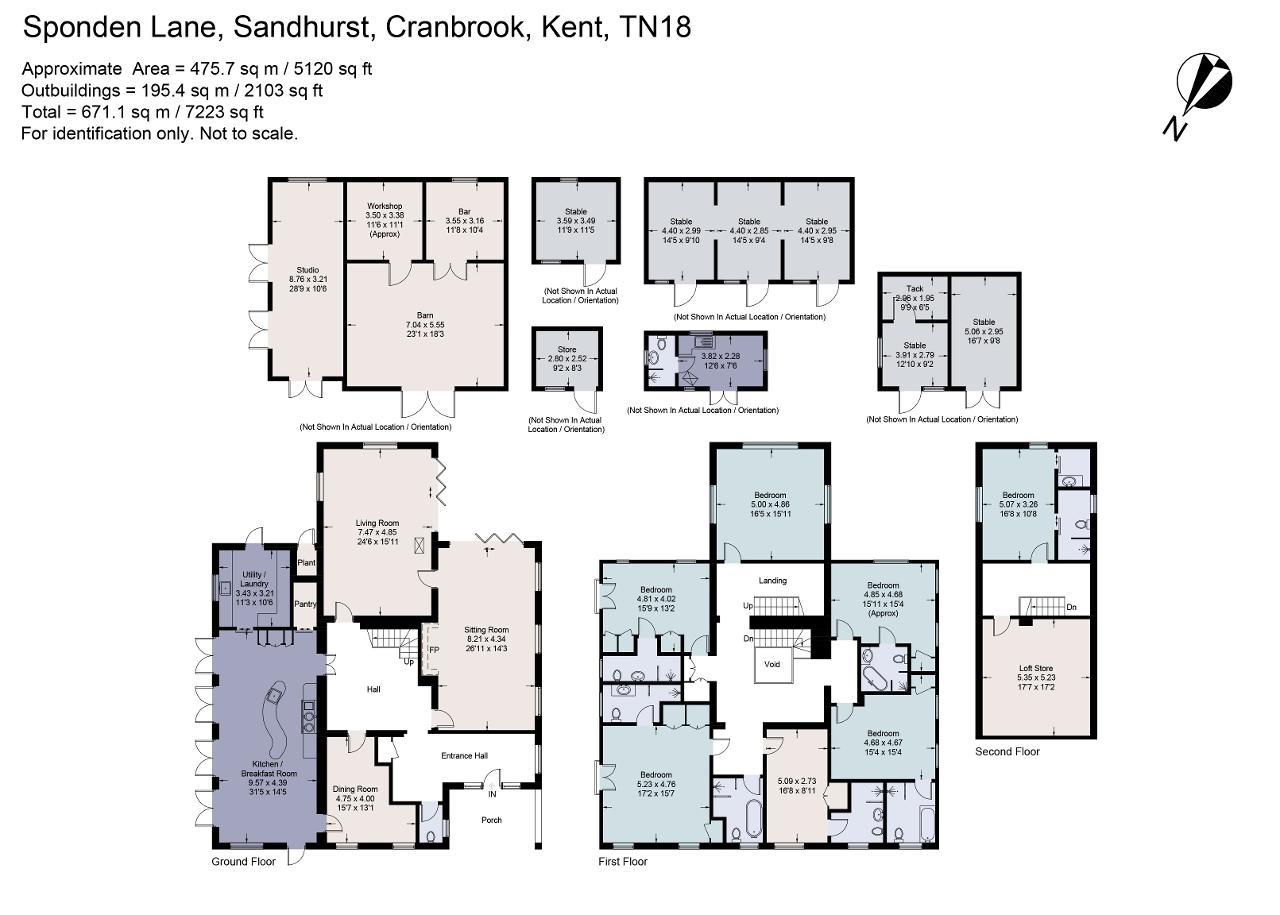 Field Green Oast, Foxhole Lane, Sandhurst floorplan