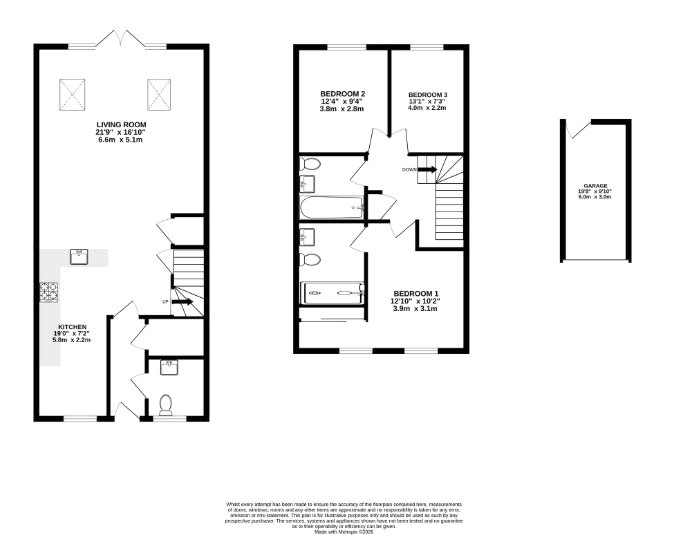 5, Nightingale View, Fleet floorplan