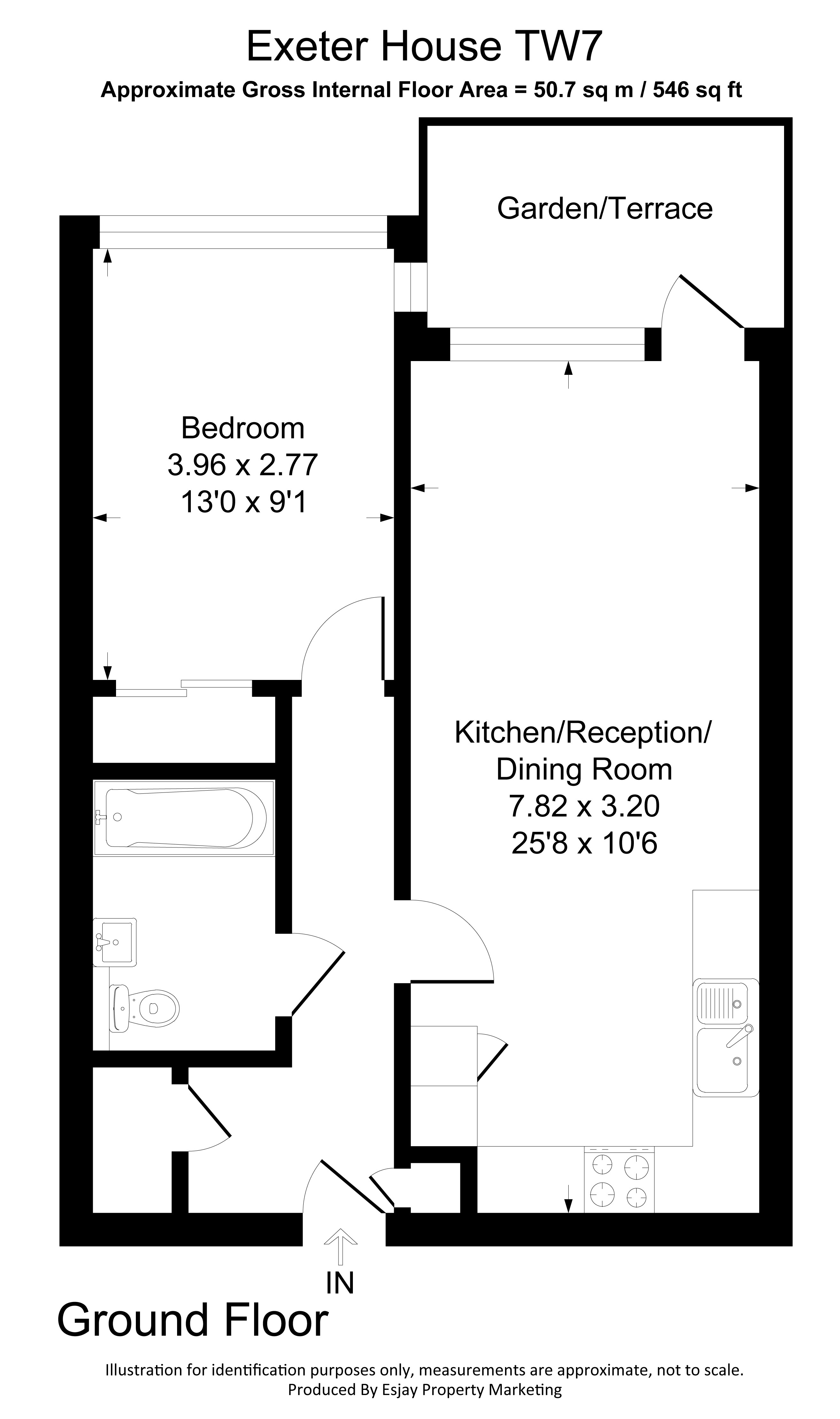 Flat 2, Exeter House,, Frazer Nash Close, Isleworth floorplan
