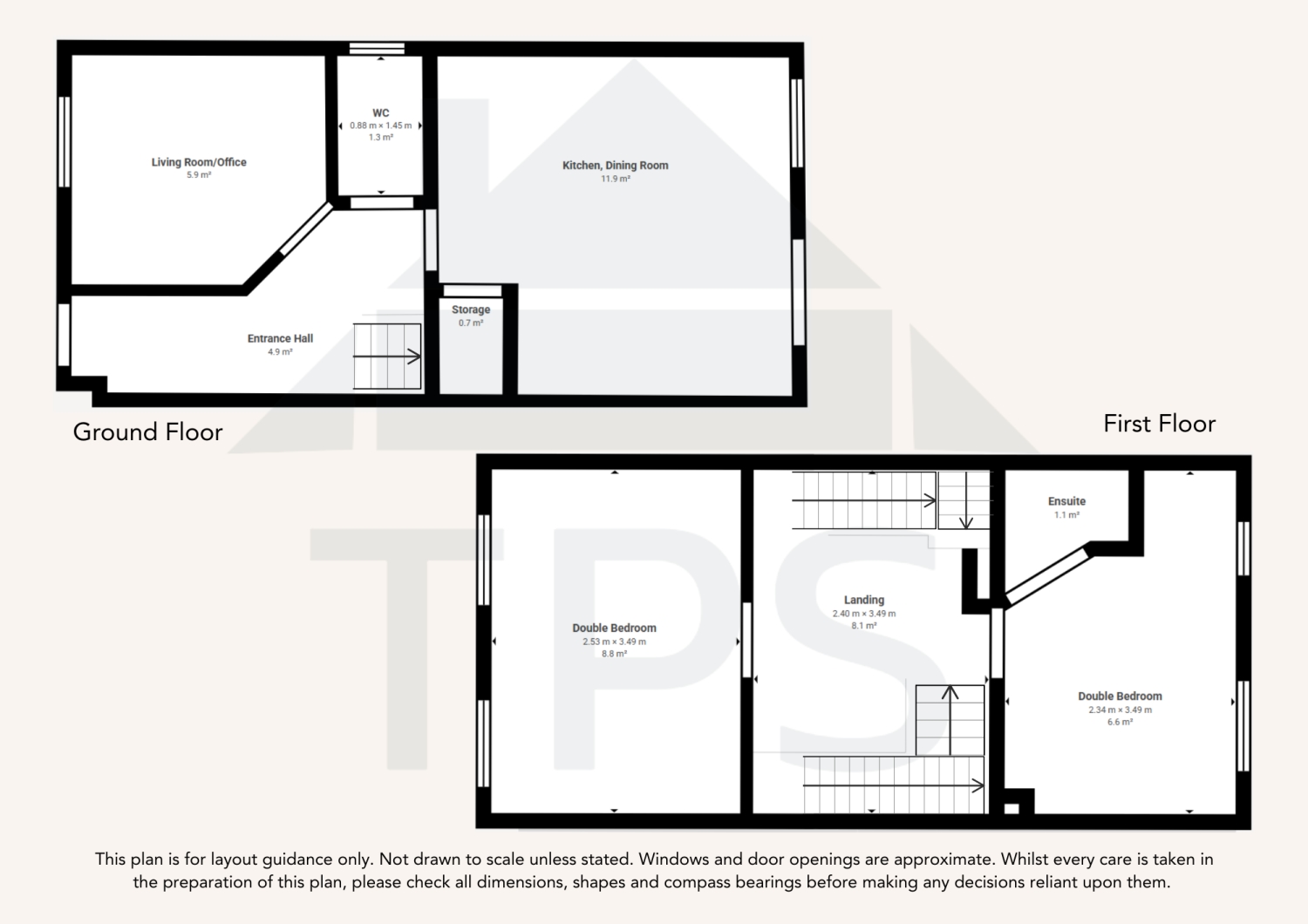 1, Turfdown View, Bodmin floorplan
