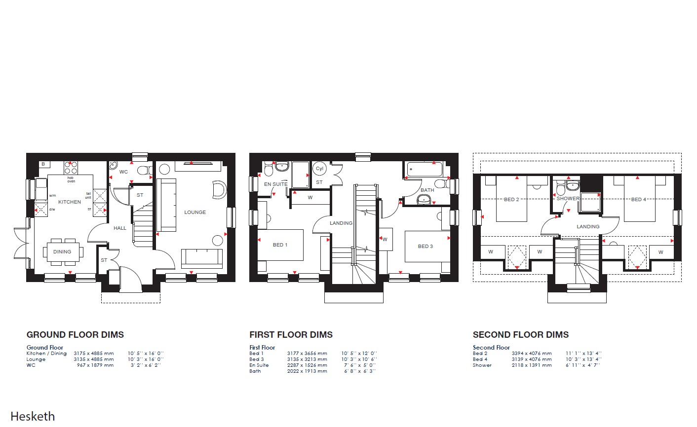 7, Aylesford floorplan