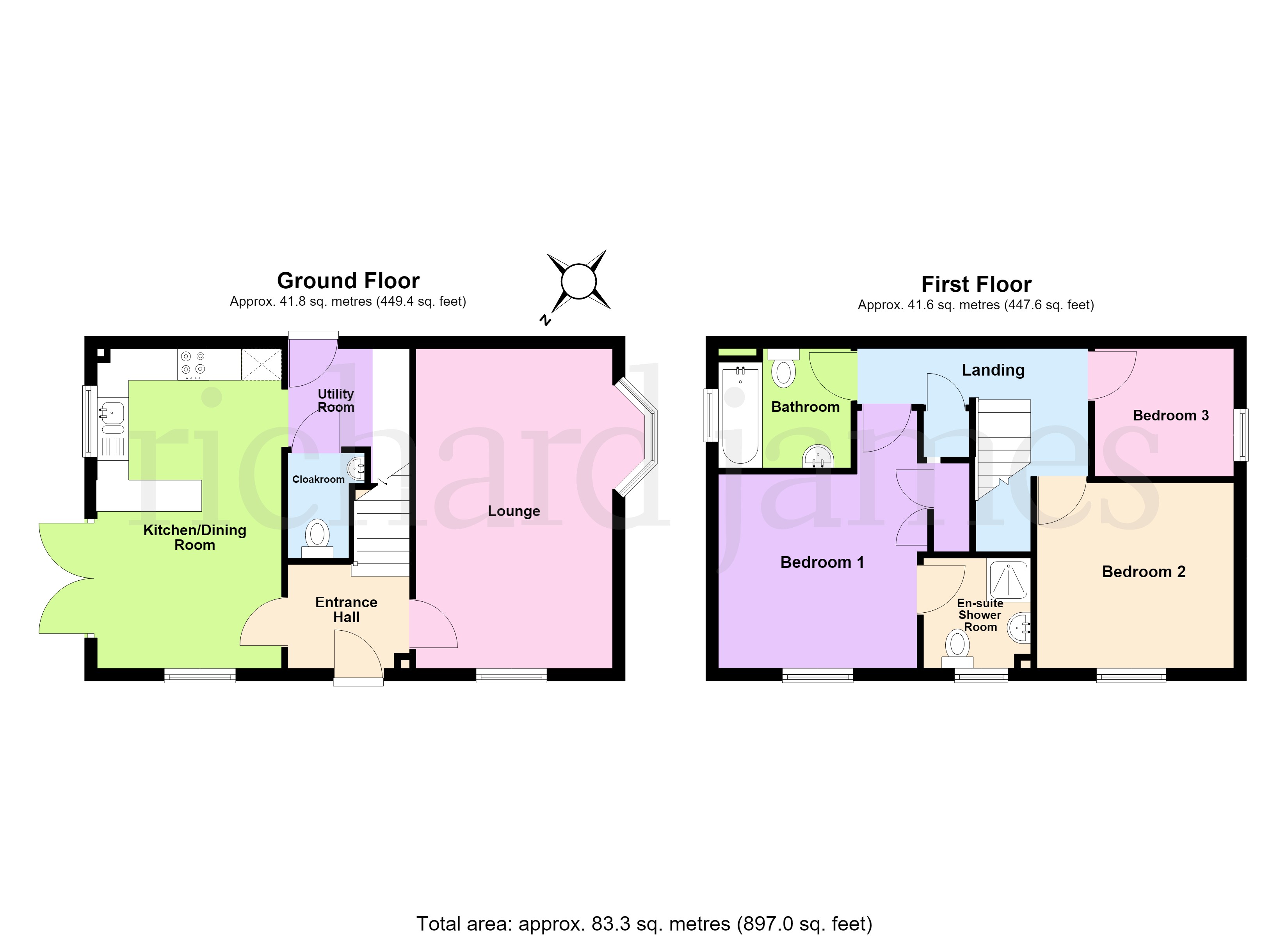 34, Stone Close, Wellingborough floorplan