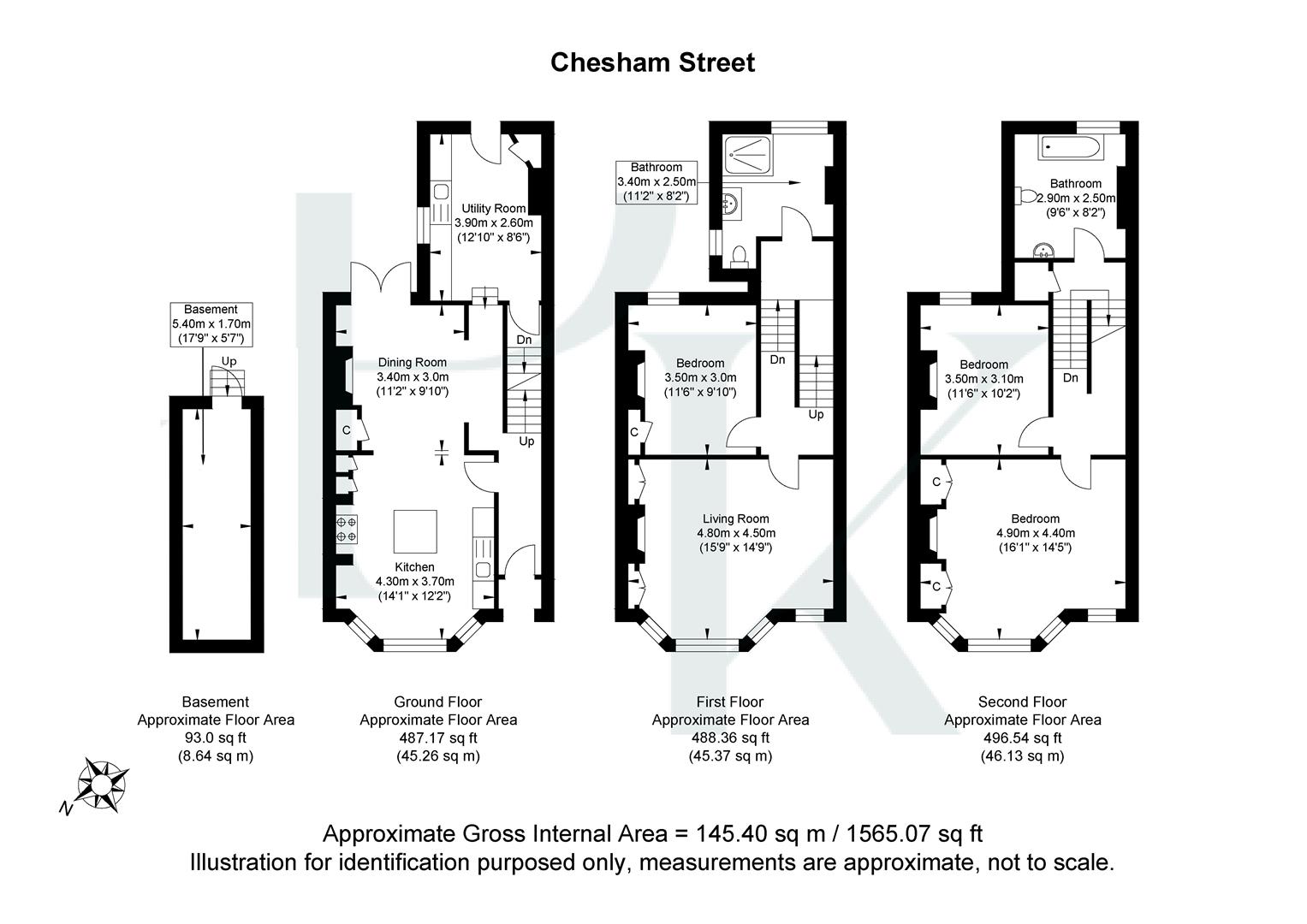 4, Chesham Street, Brighton floorplan