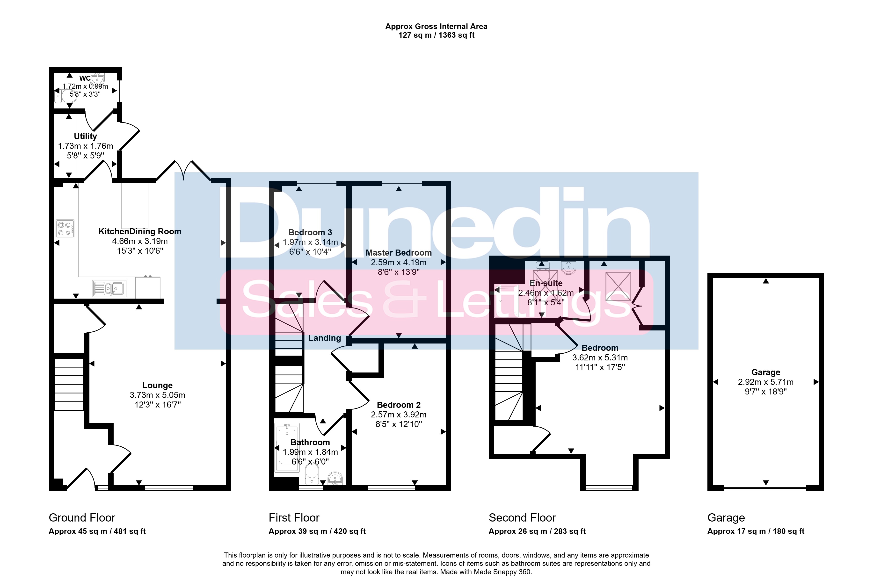 15, Skylark Street, Cofton Hackett floorplan