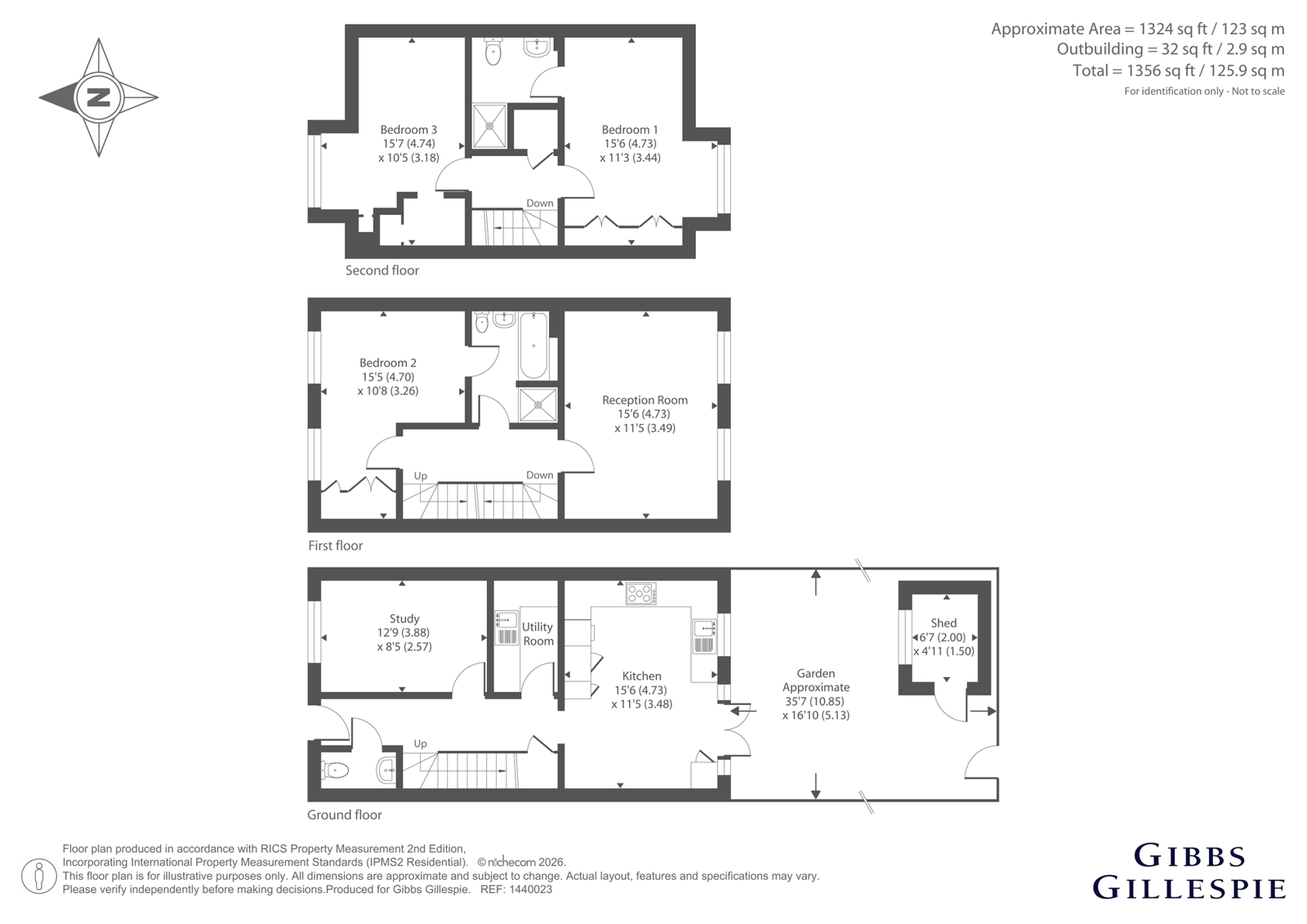 4, Canal Way, Harefield floorplan