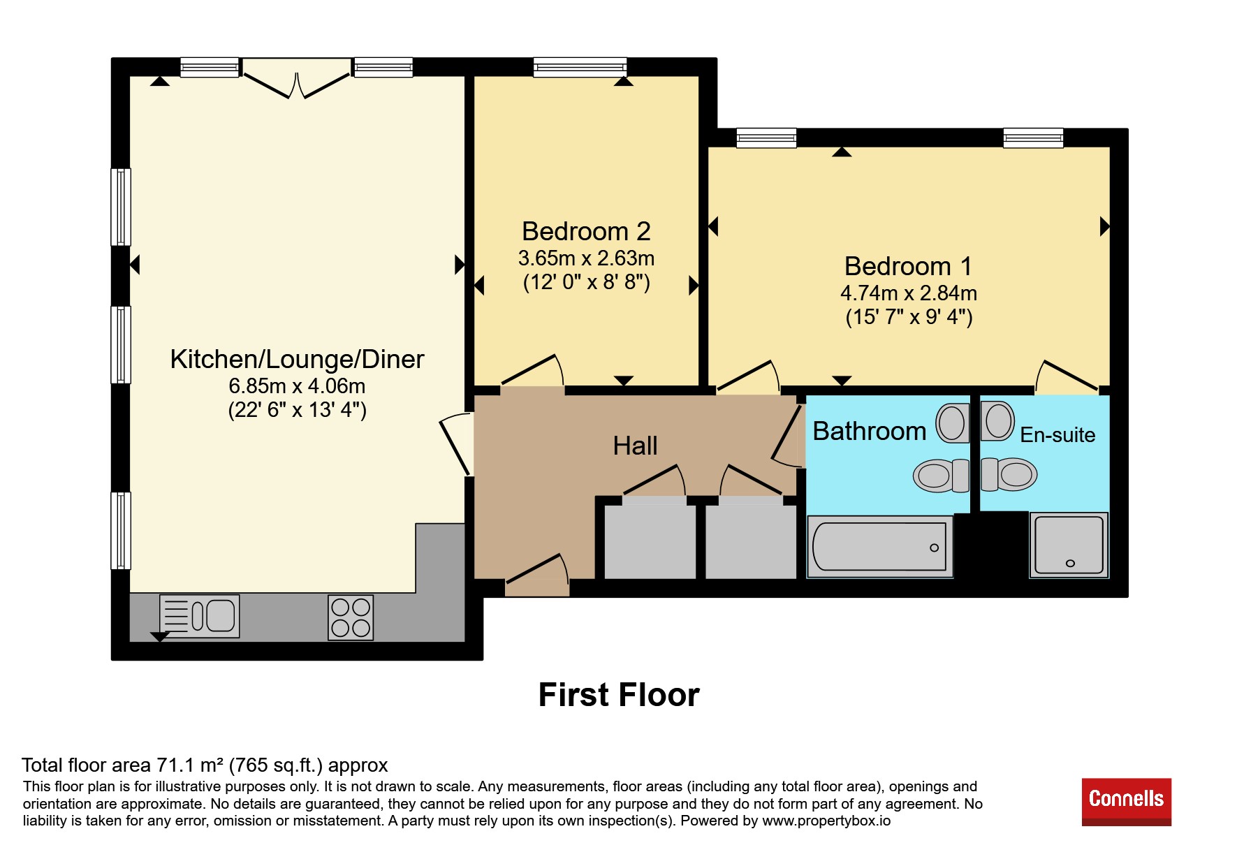 52, Beauvais Avenue, Bedford floorplan