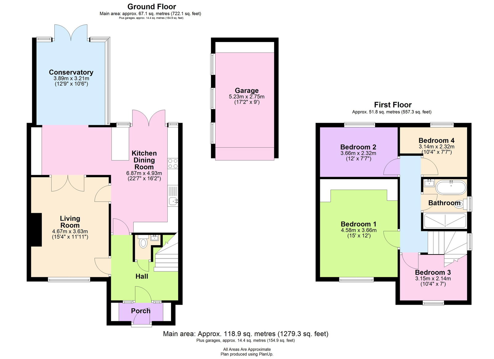 24, Aldersley Avenue, Claregate, Wolverhampton floorplan