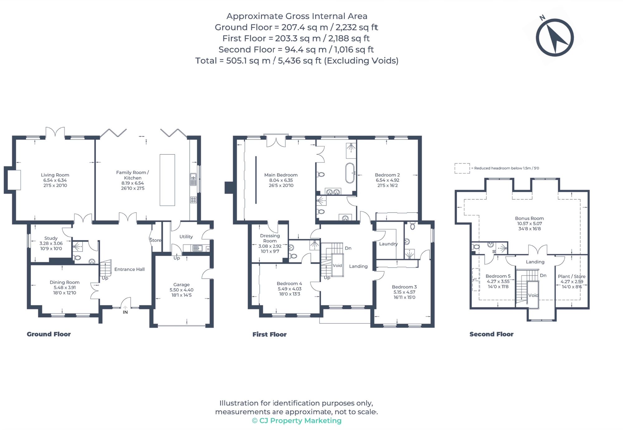 52 Howards Wood Drive, Gerrards Cross floorplan