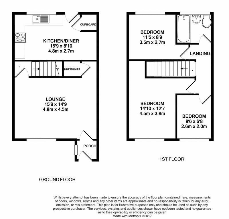 3 Bedrooms Semi-detached house to rent in Heald Street, Castleford WF10