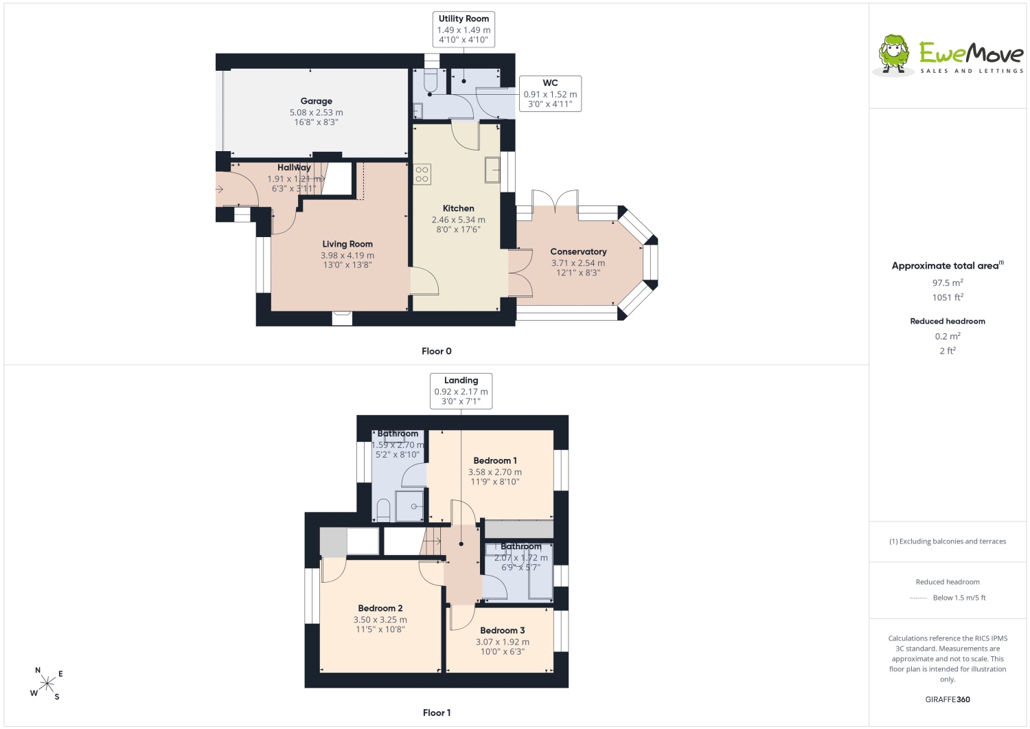 18, Woodland Chase, York floorplan