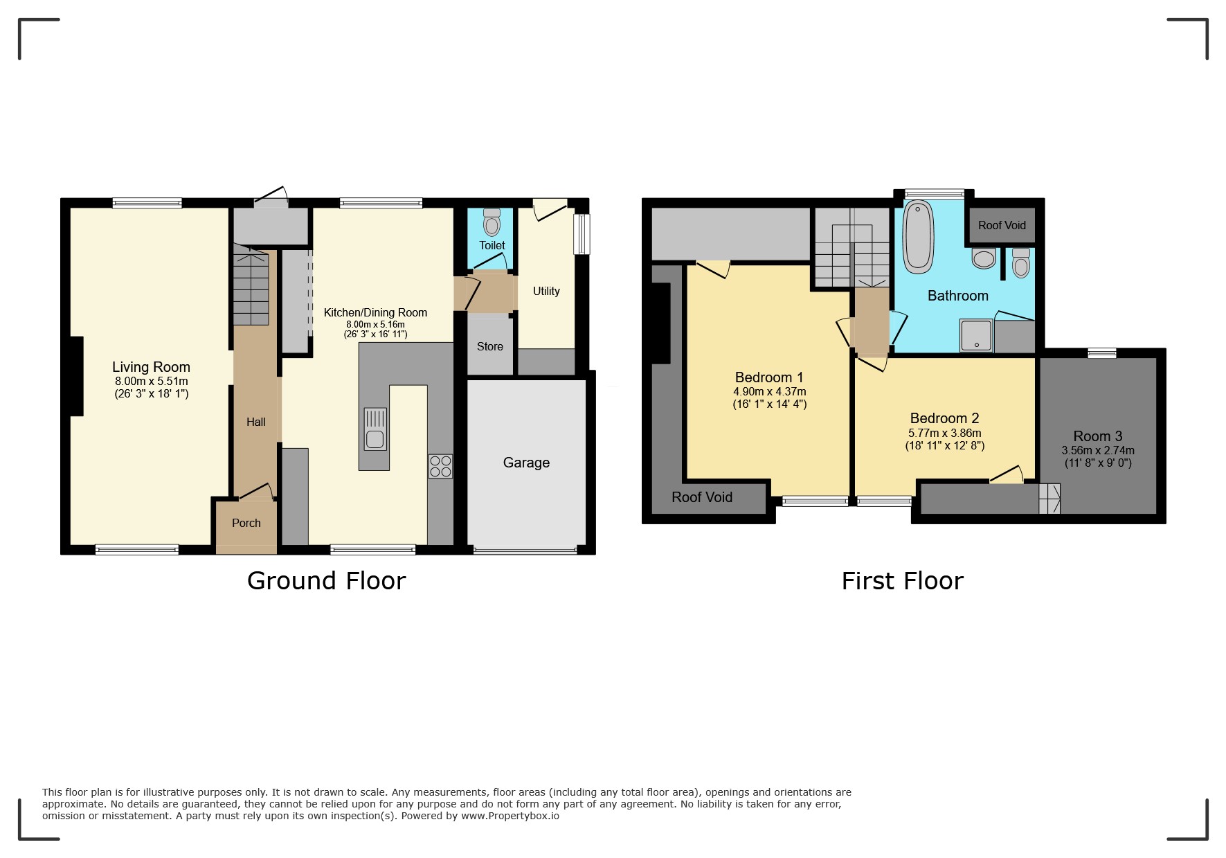 3, Tongham Road, Farnham floorplan