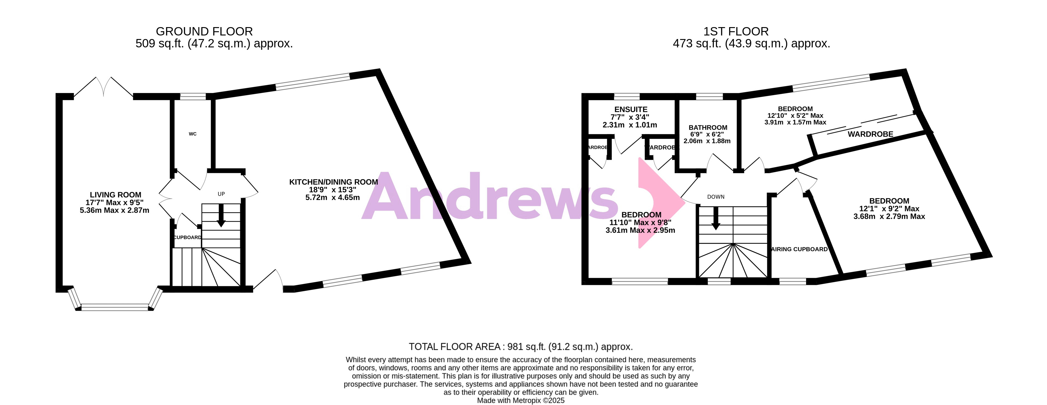 12, Trafalgar Road, Gloucestershire floorplan
