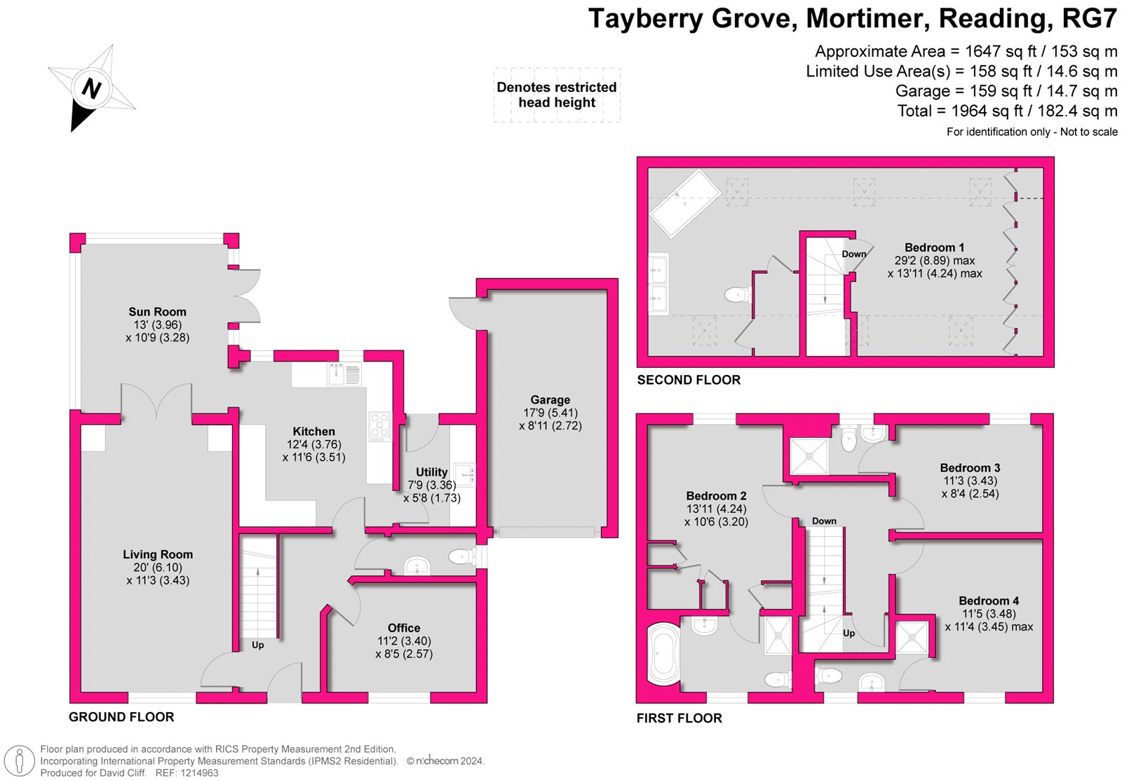 1, Tayberry Grove, Reading floorplan