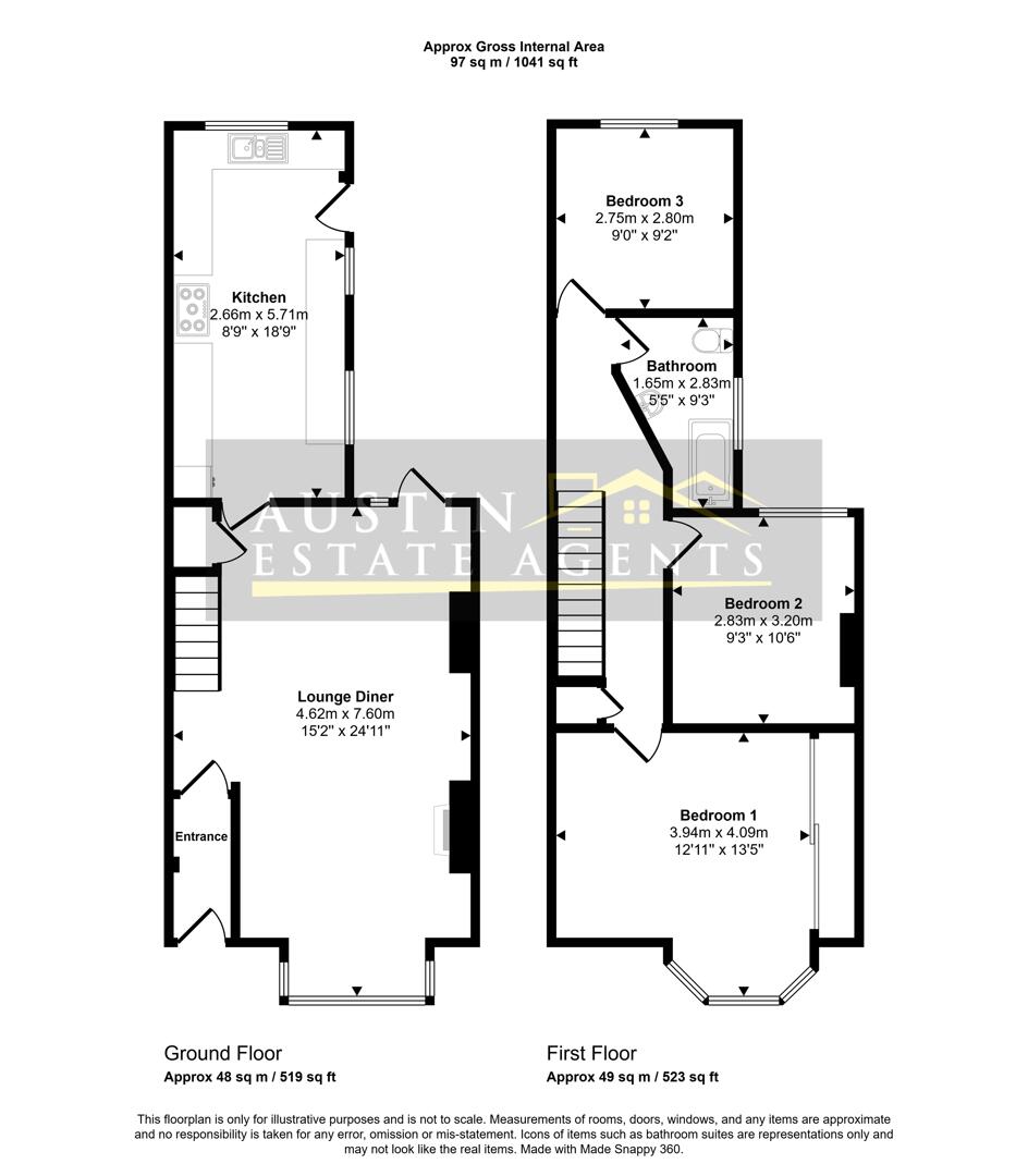 4, Clearmount Road, Weymouth floorplan