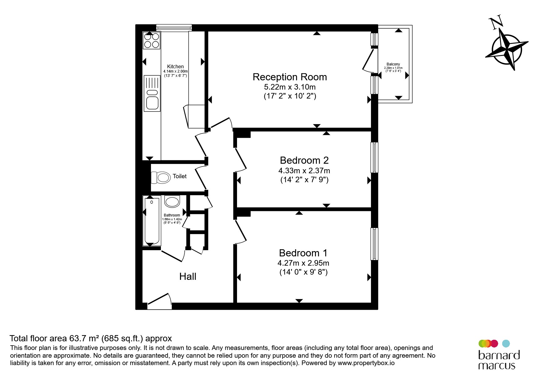 Basinghall Gardens, Sutton floorplan