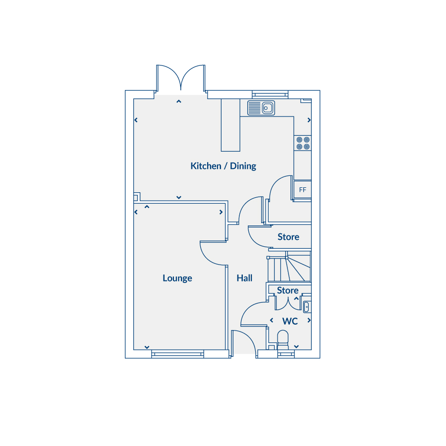 Plot 40, Off Wawne Road, Kingswood, Hull floorplan