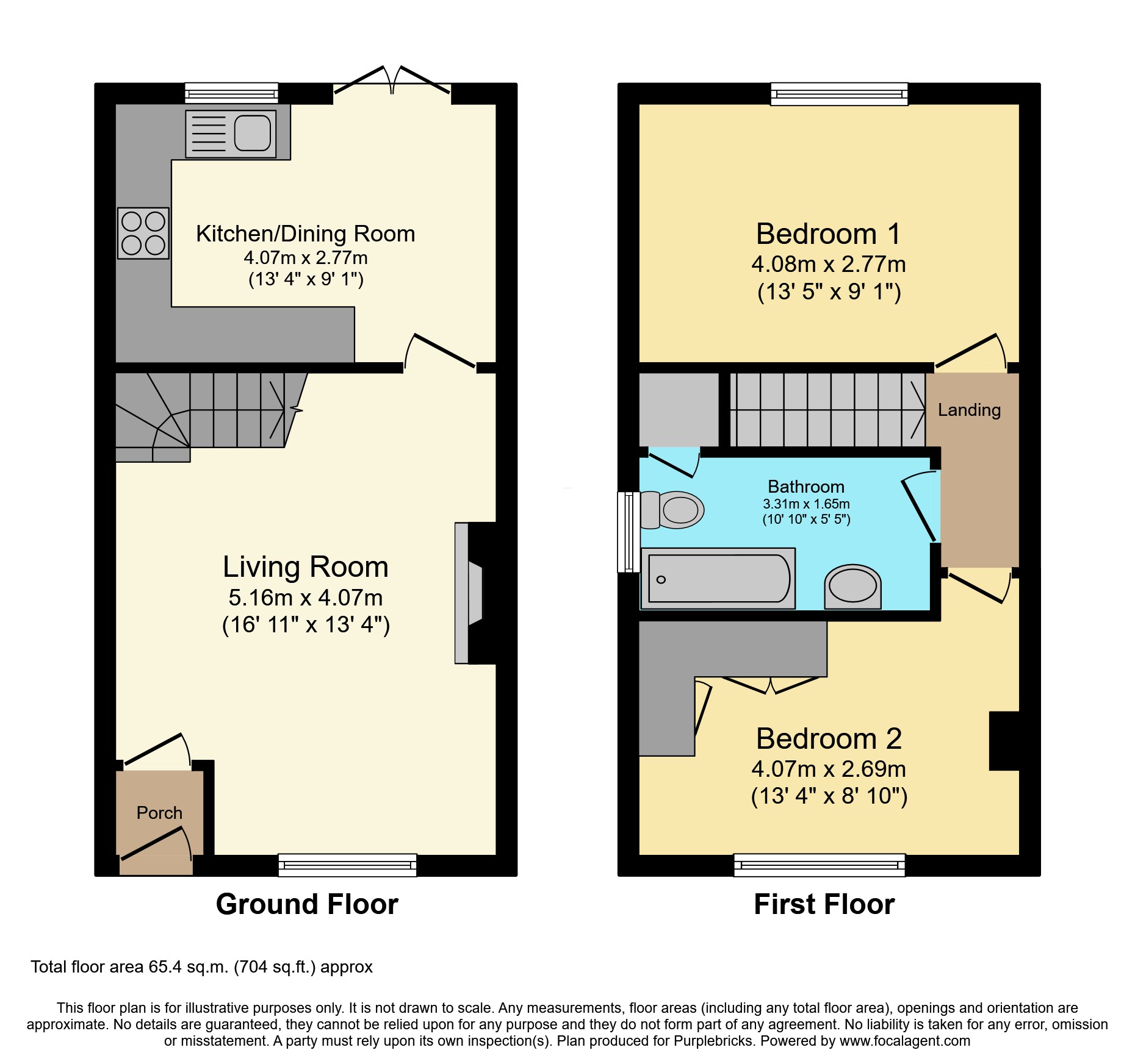 27, Burnaby Close, Nuneaton floorplan