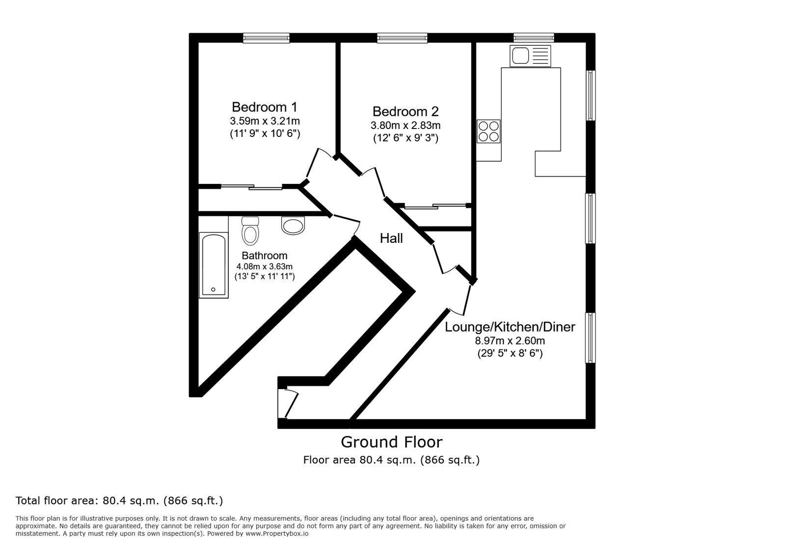 36, Elvetham Rise, Basingstoke floorplan